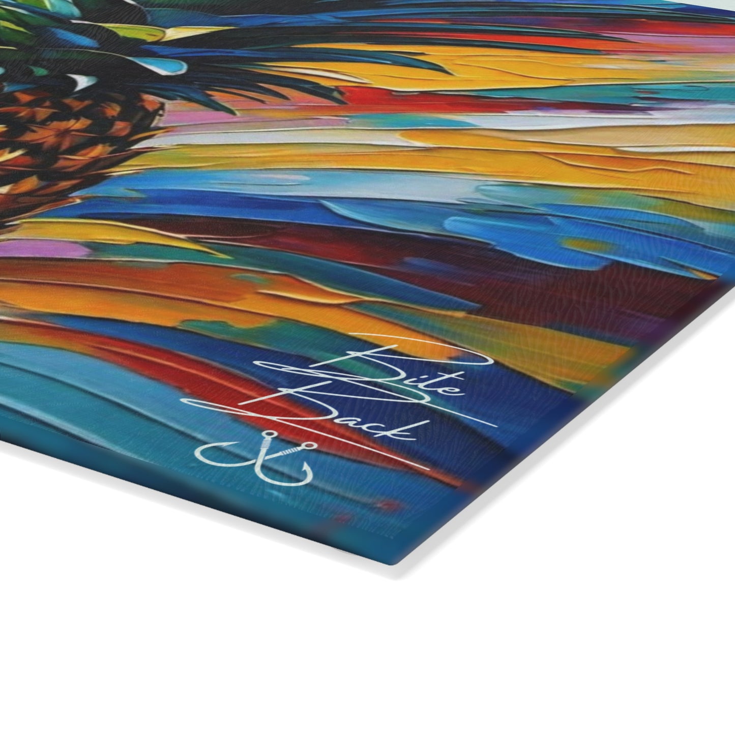 Pineapple Glass Cutting Board