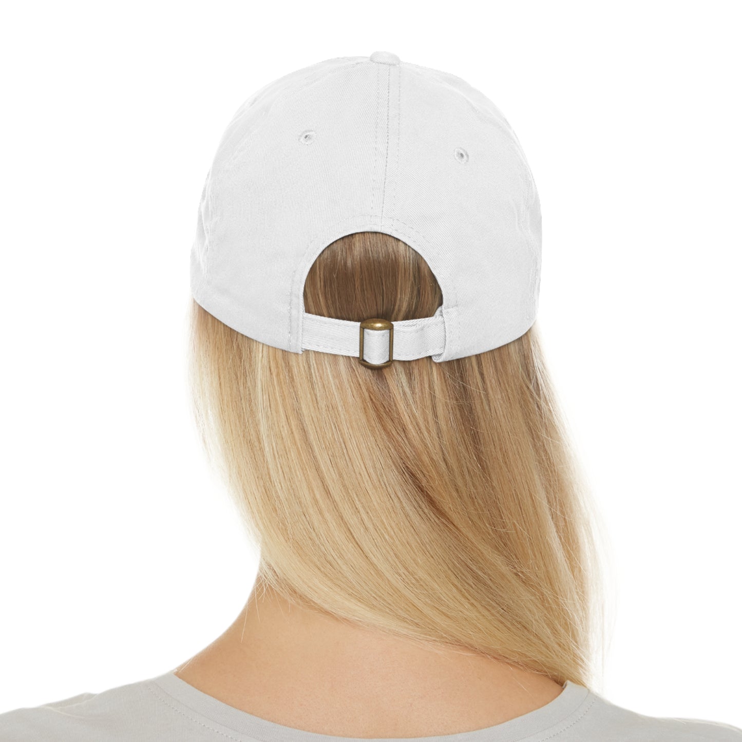 Shark Jaw Hat with Leather Patch (Round)