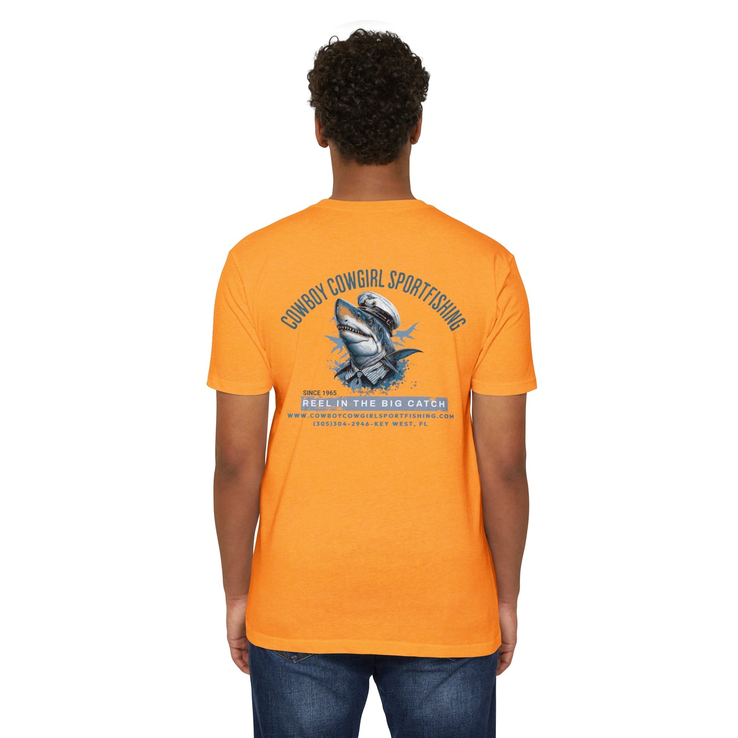 Spanish Fly Shark Tournament 2024 -Unisex CVC Jersey T-shirt