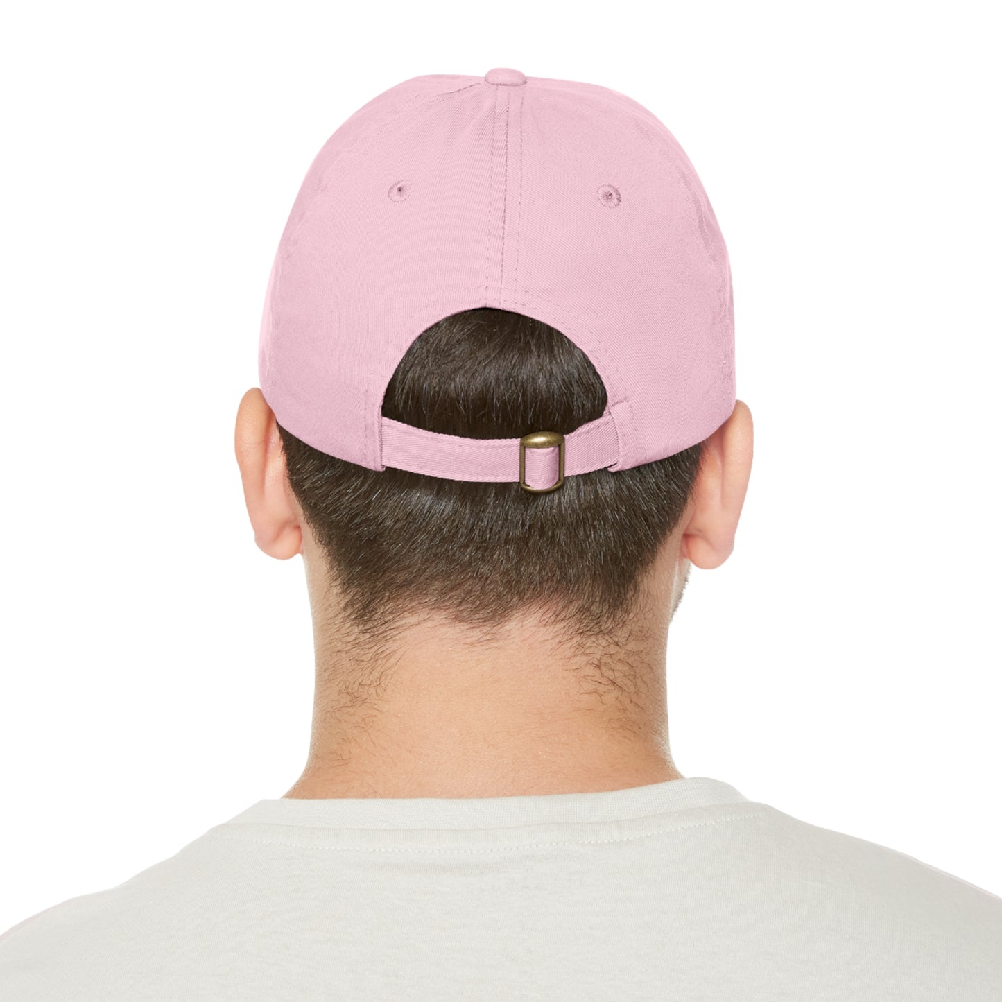 Shark Jaw Hat with Leather Patch (Round)