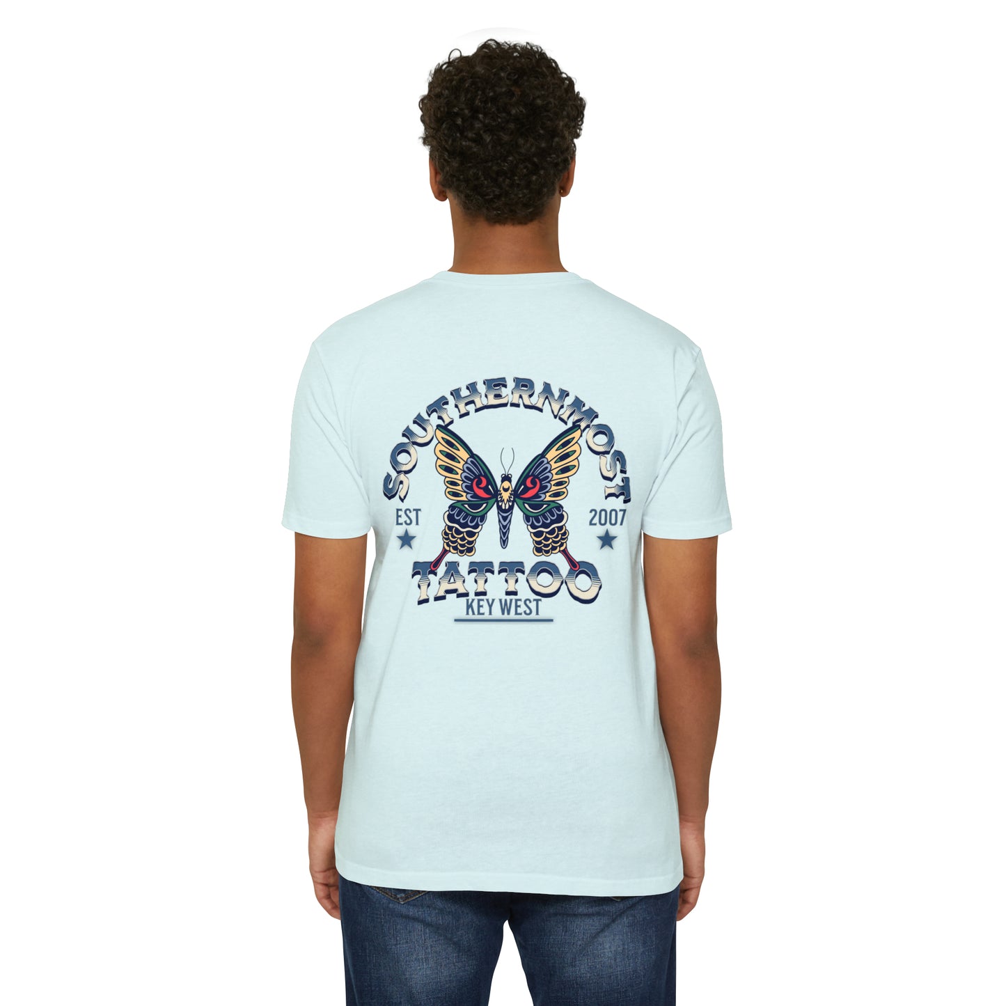 Southernmost Tattoo Butterfly T-shirt