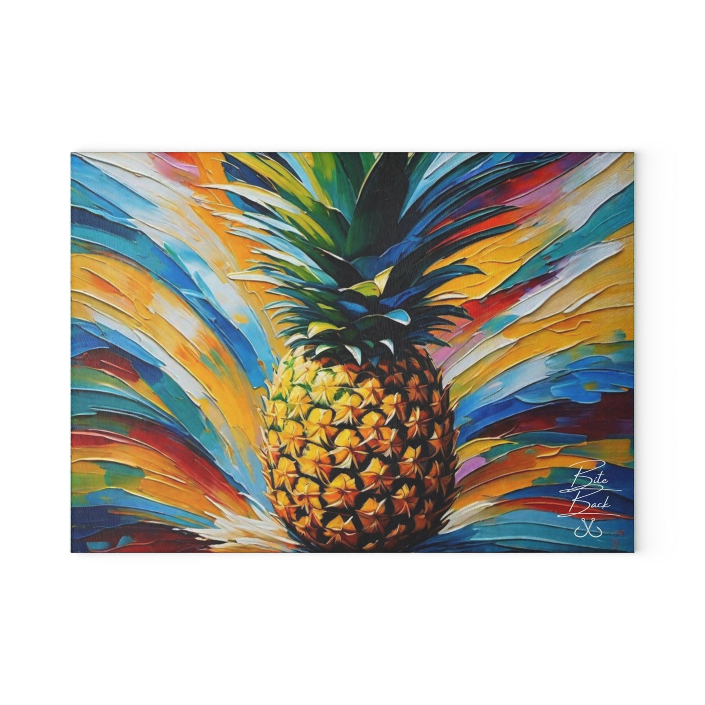 Pineapple Glass Cutting Board