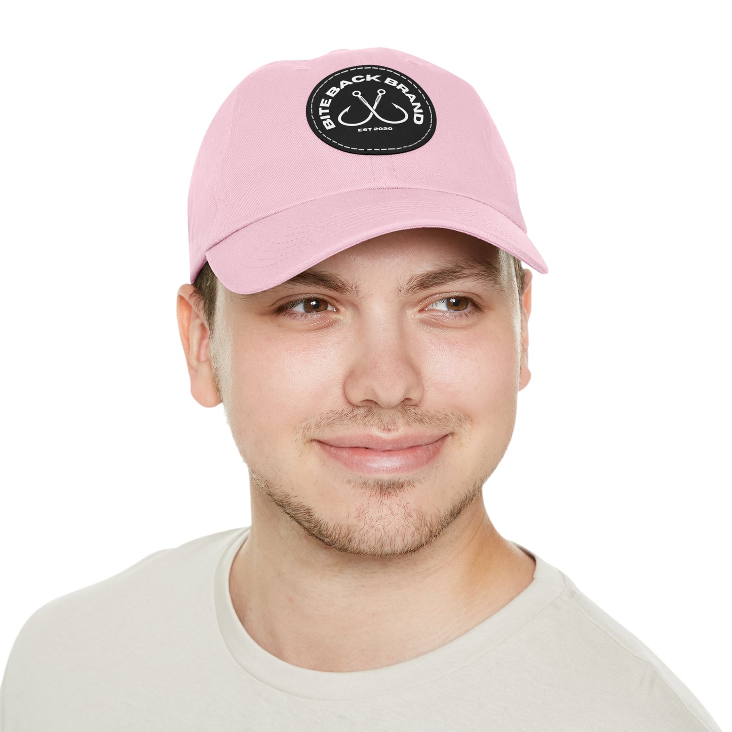 Hooks Hat with Leather Patch (Round)