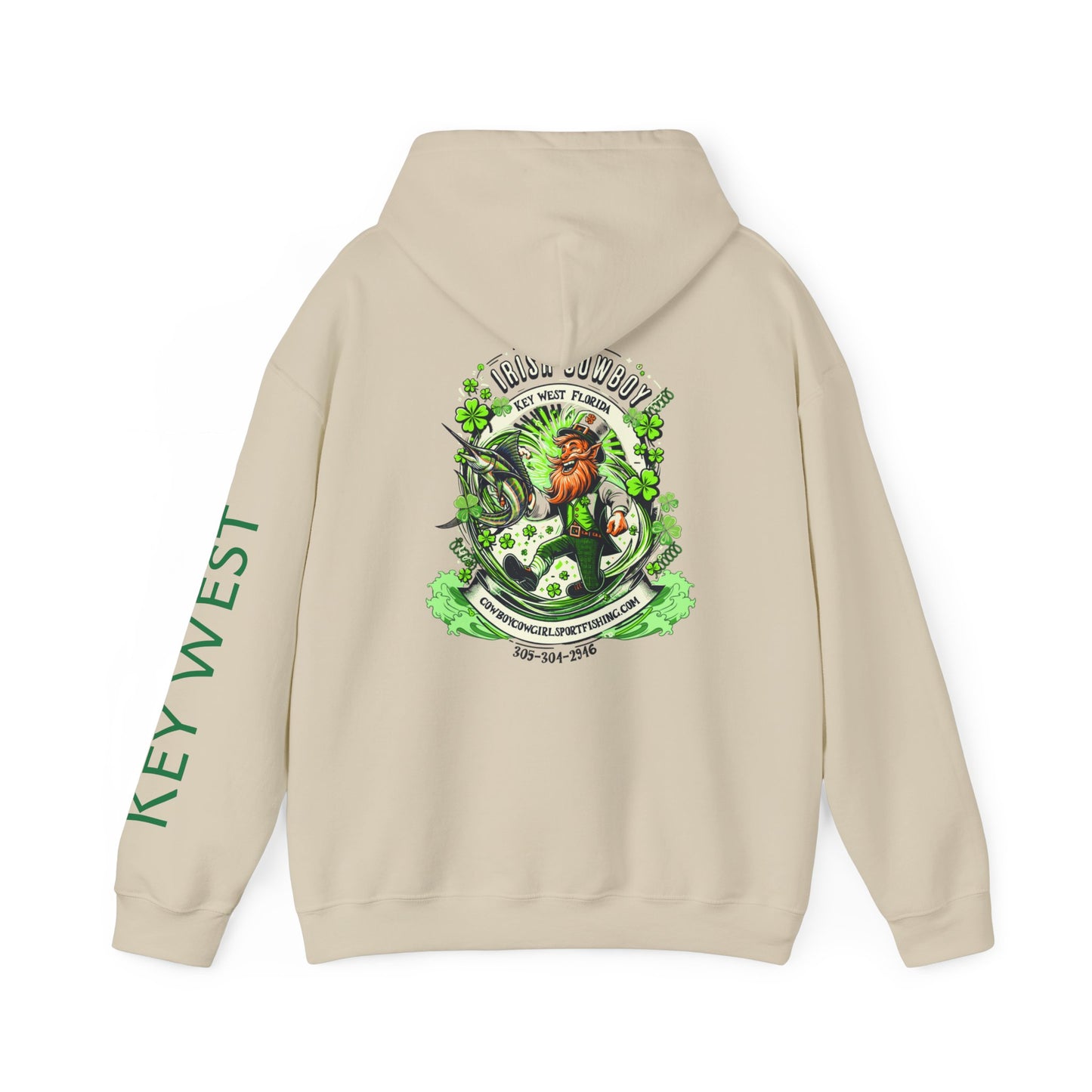 Irish Cowboy Leprechaun Heavy Blend™ Hooded Sweatshirt