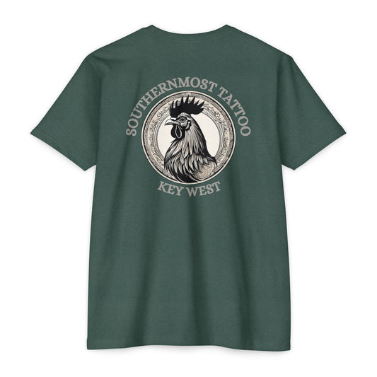 Southernmost Tattoo Ink Rooster T-shirt