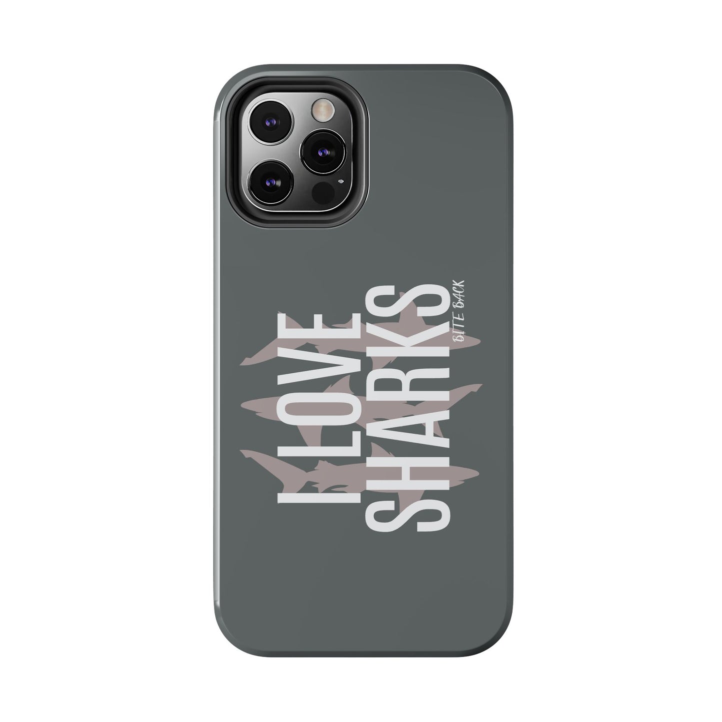 Shark Lover Tough Phone Case, Protective Cover, Gift for Ocean Lovers, Shark Week Celebration, Cute Wildlife Accessory