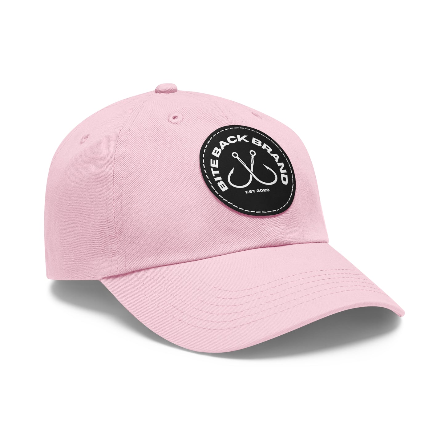 Hooks Hat with Leather Patch (Round)