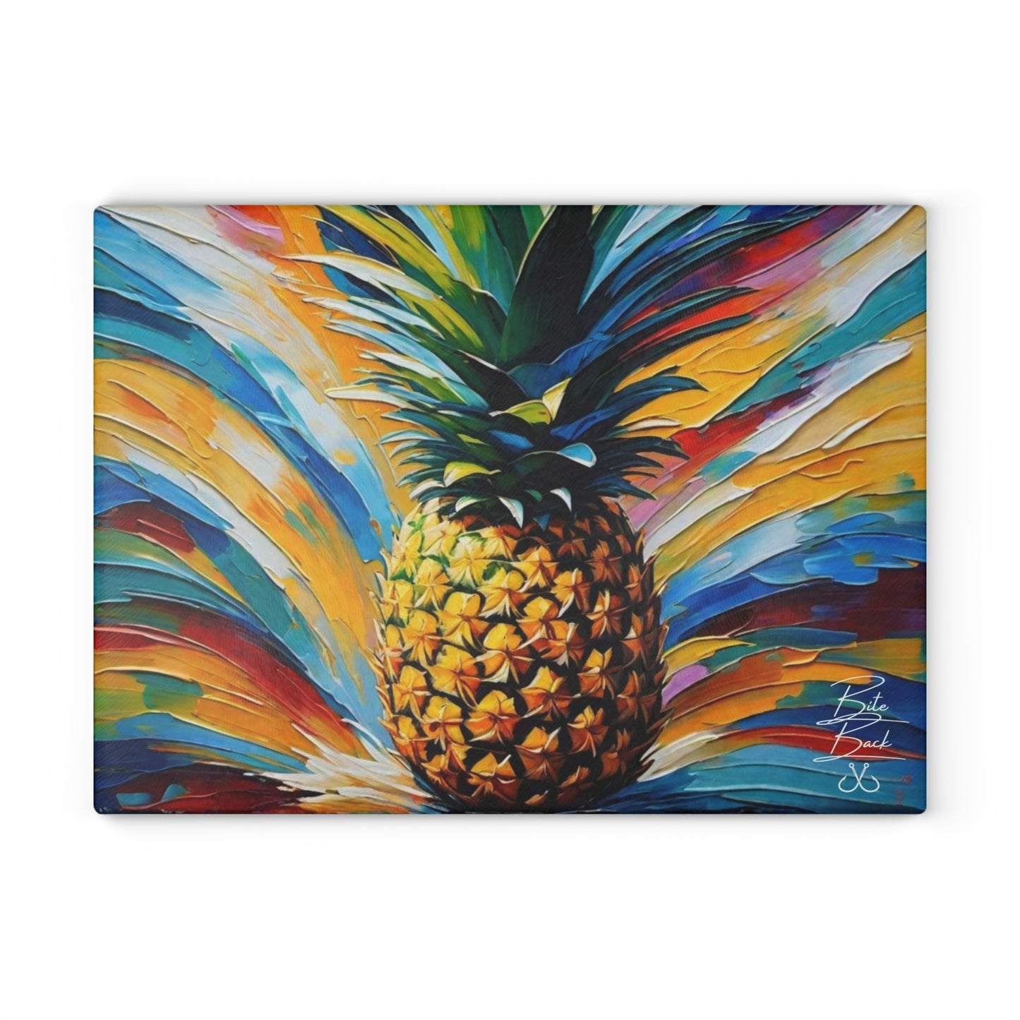 Pineapple Glass Cutting Board