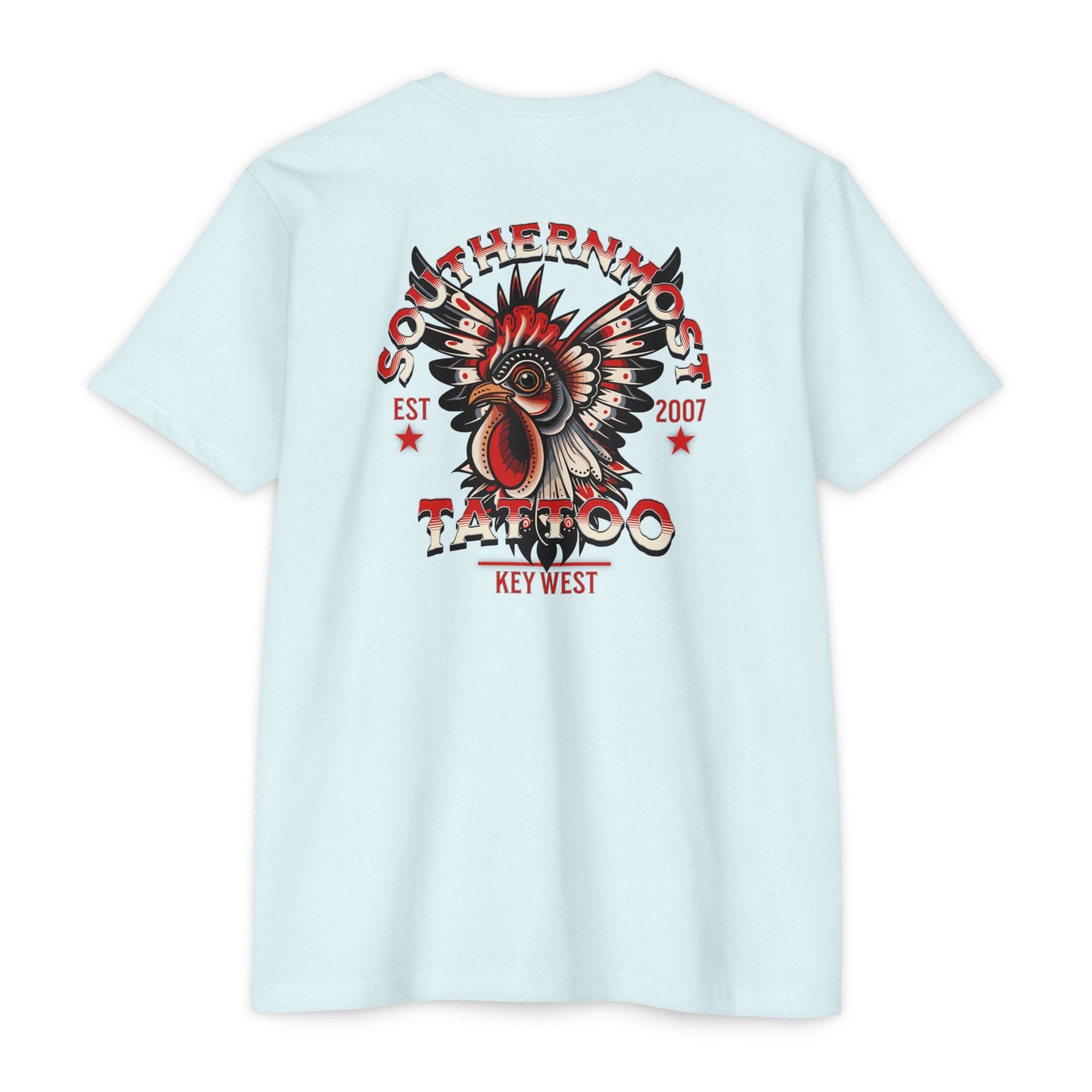 Southernmost Tattoo Traditional Rooster T-shirt