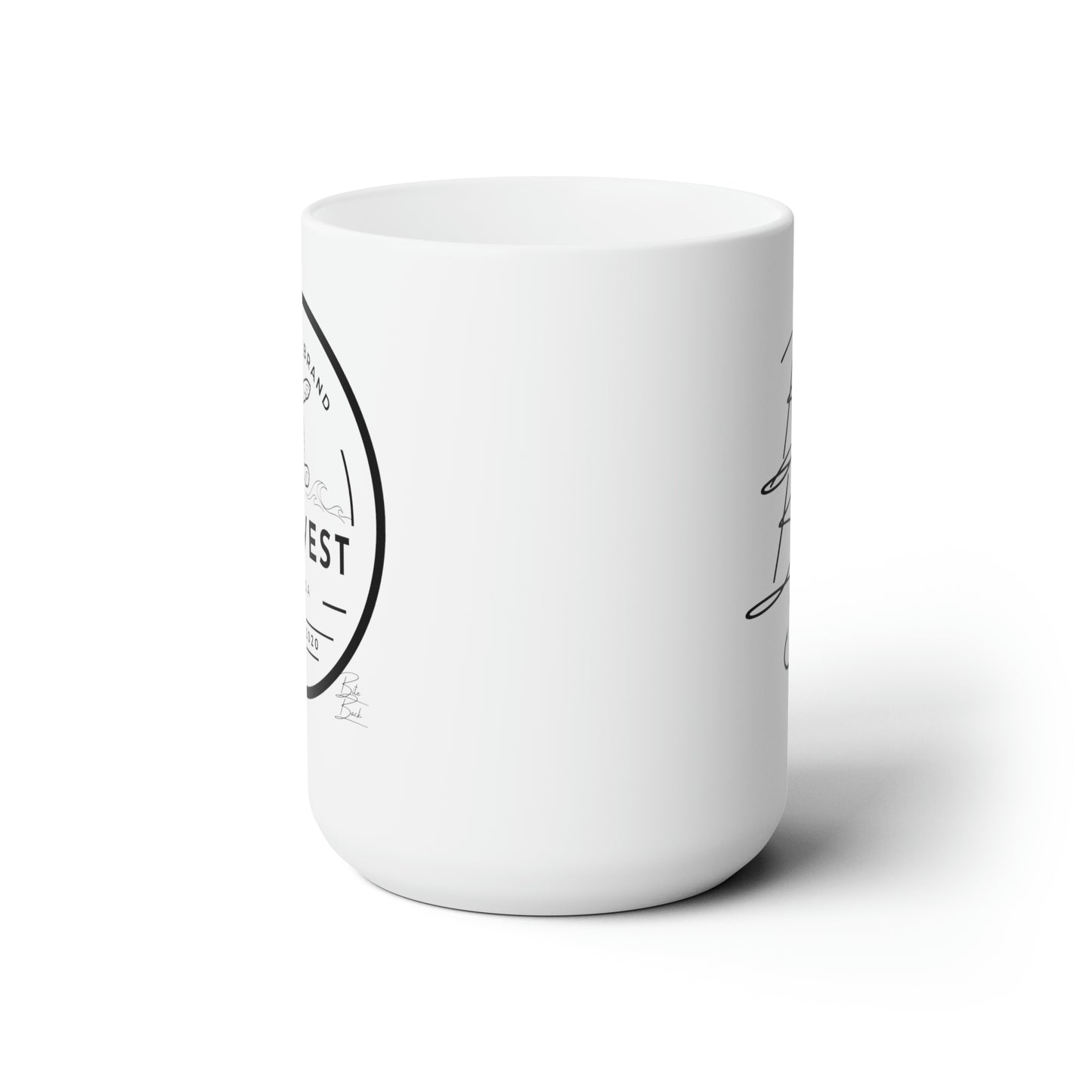 Turtle Key West Ceramic Mug 15oz
