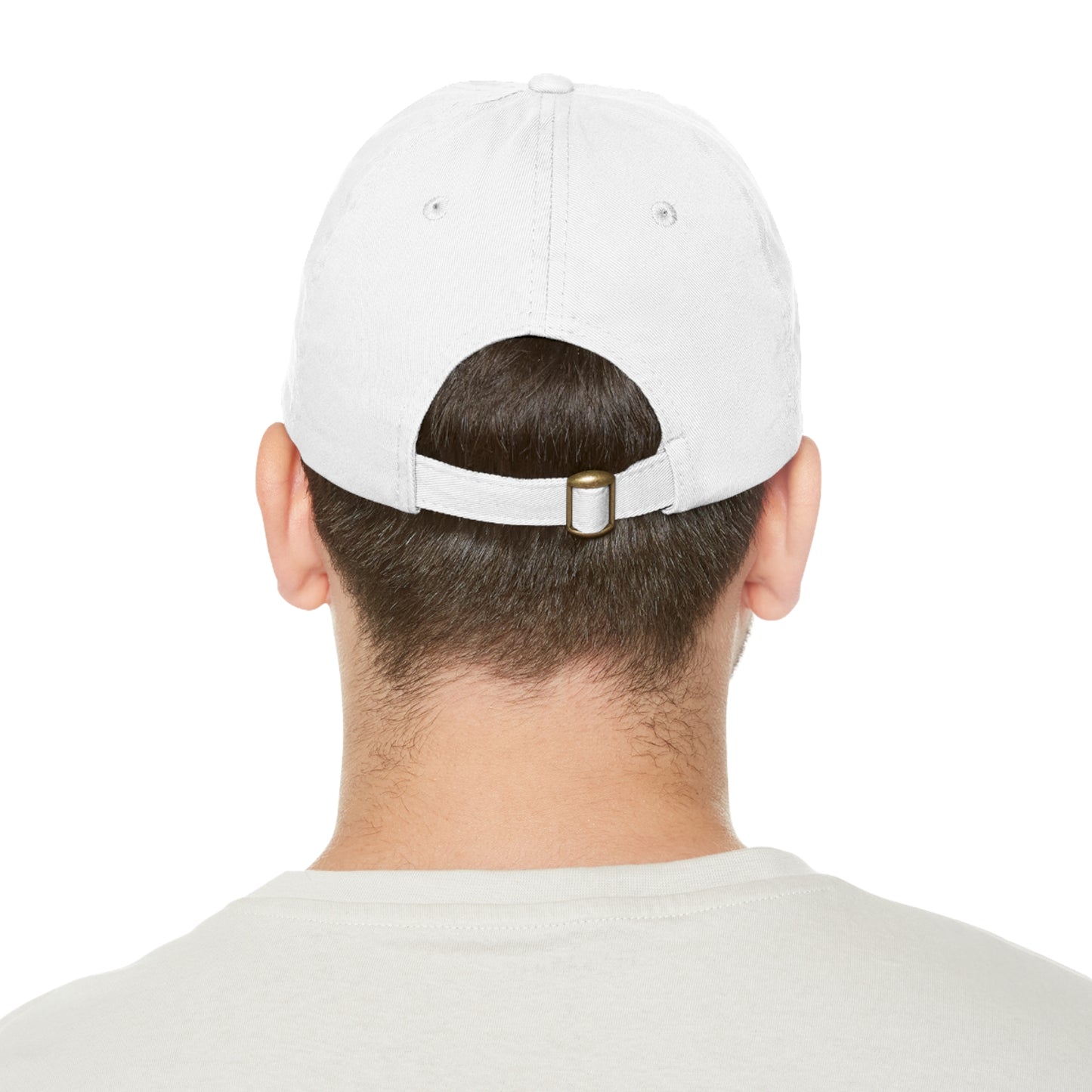 Shark Jaw Hat with Leather Patch (Round)