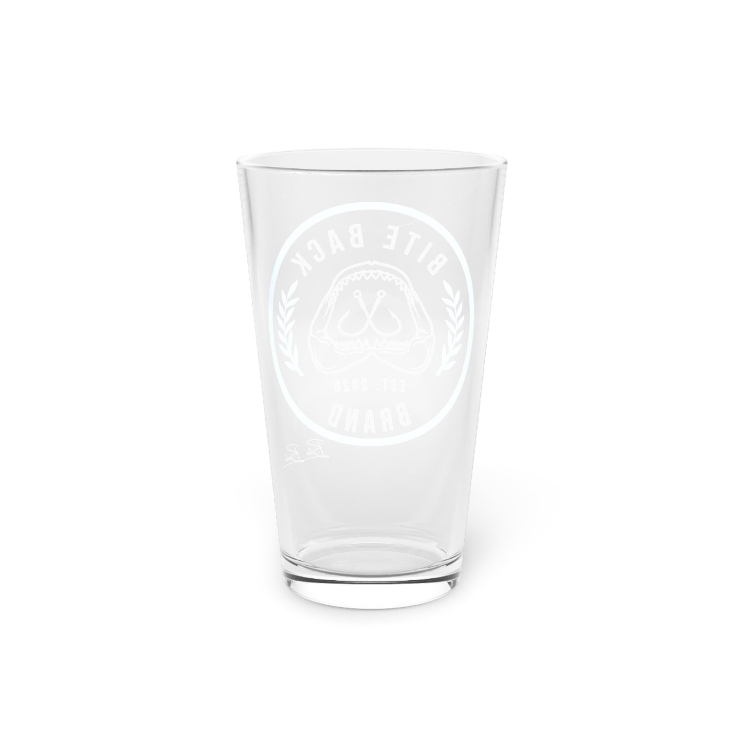 Bite Back VIII Pint Glass, 16oz