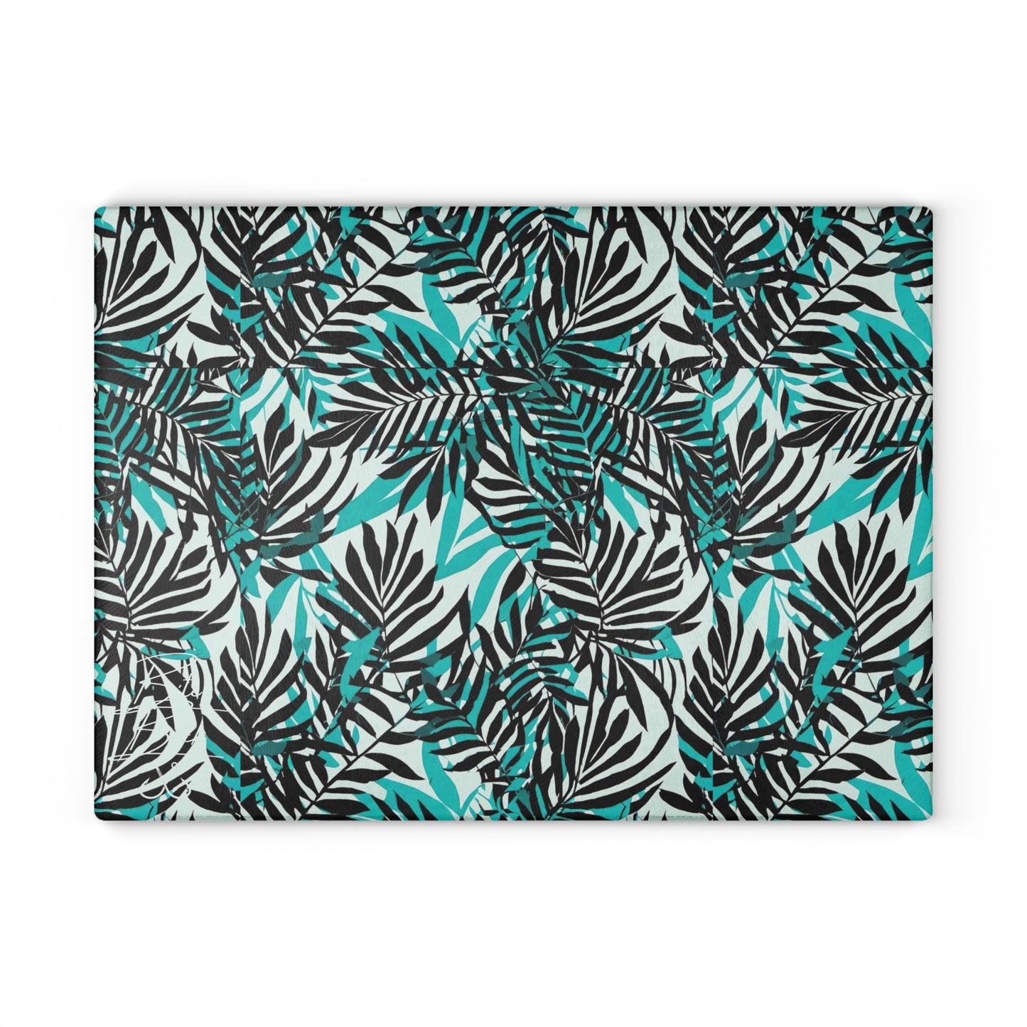 Floral Glass Cutting Board