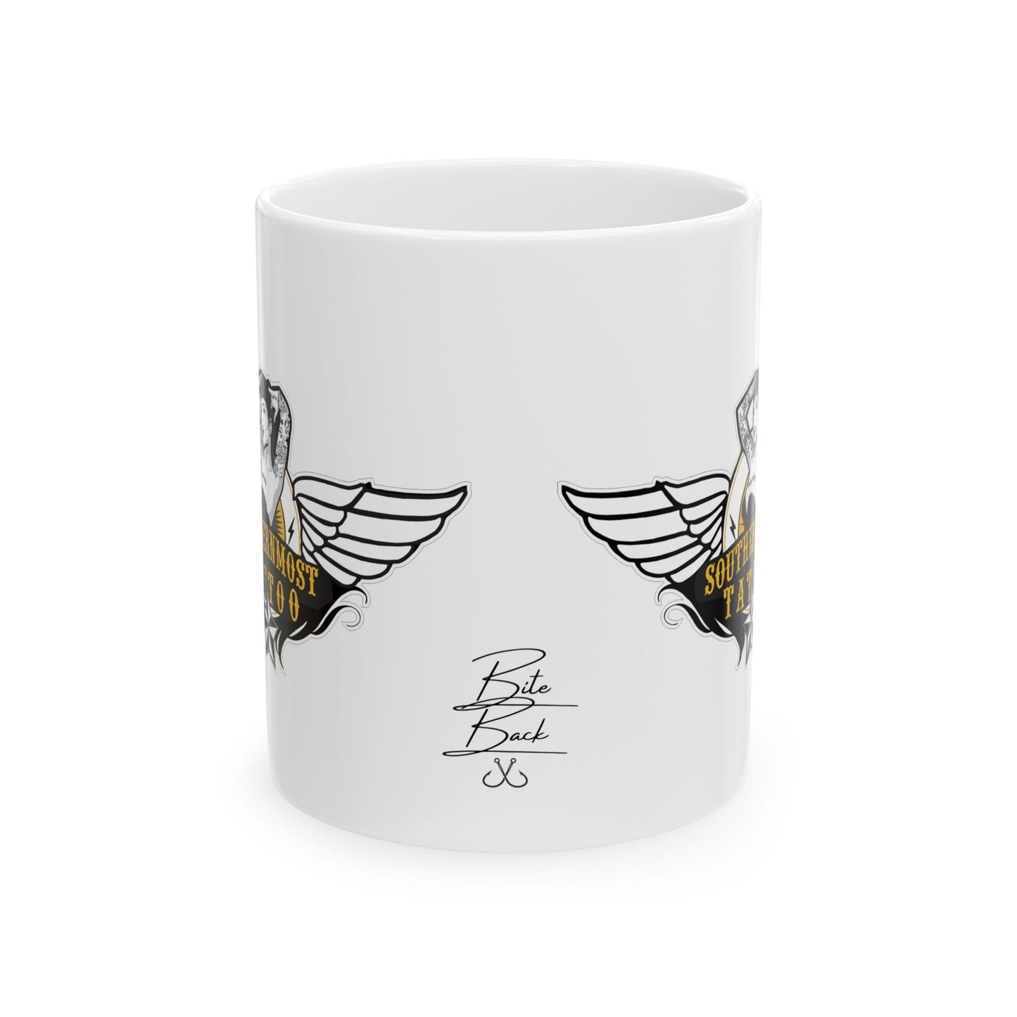 Southernmost Tattoo Logo Ceramic Mug 11oz