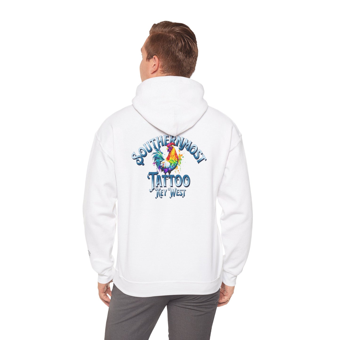 Southernmost Tattoo Rooster Hoodie