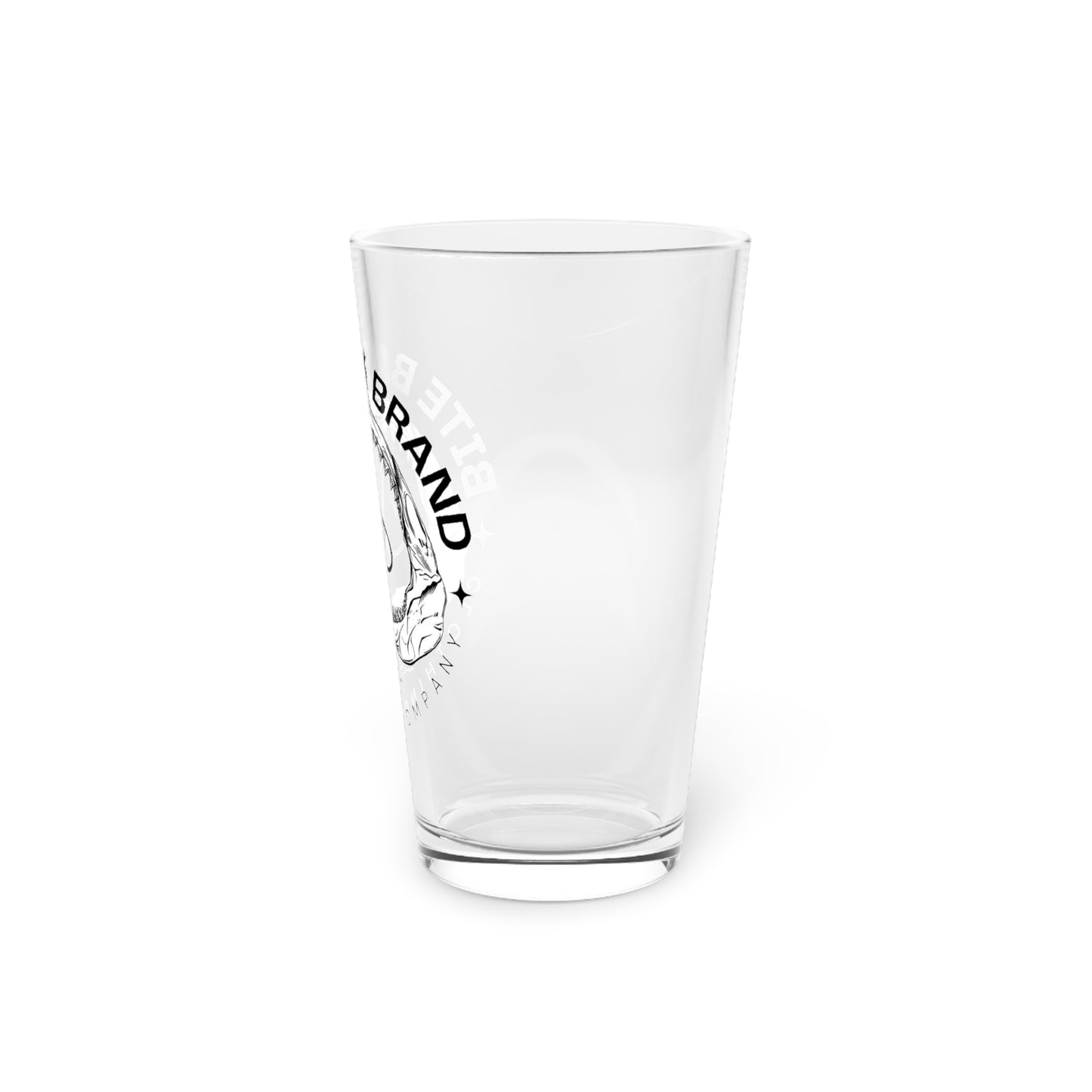 Shark Jaw Pint Glass, 16oz