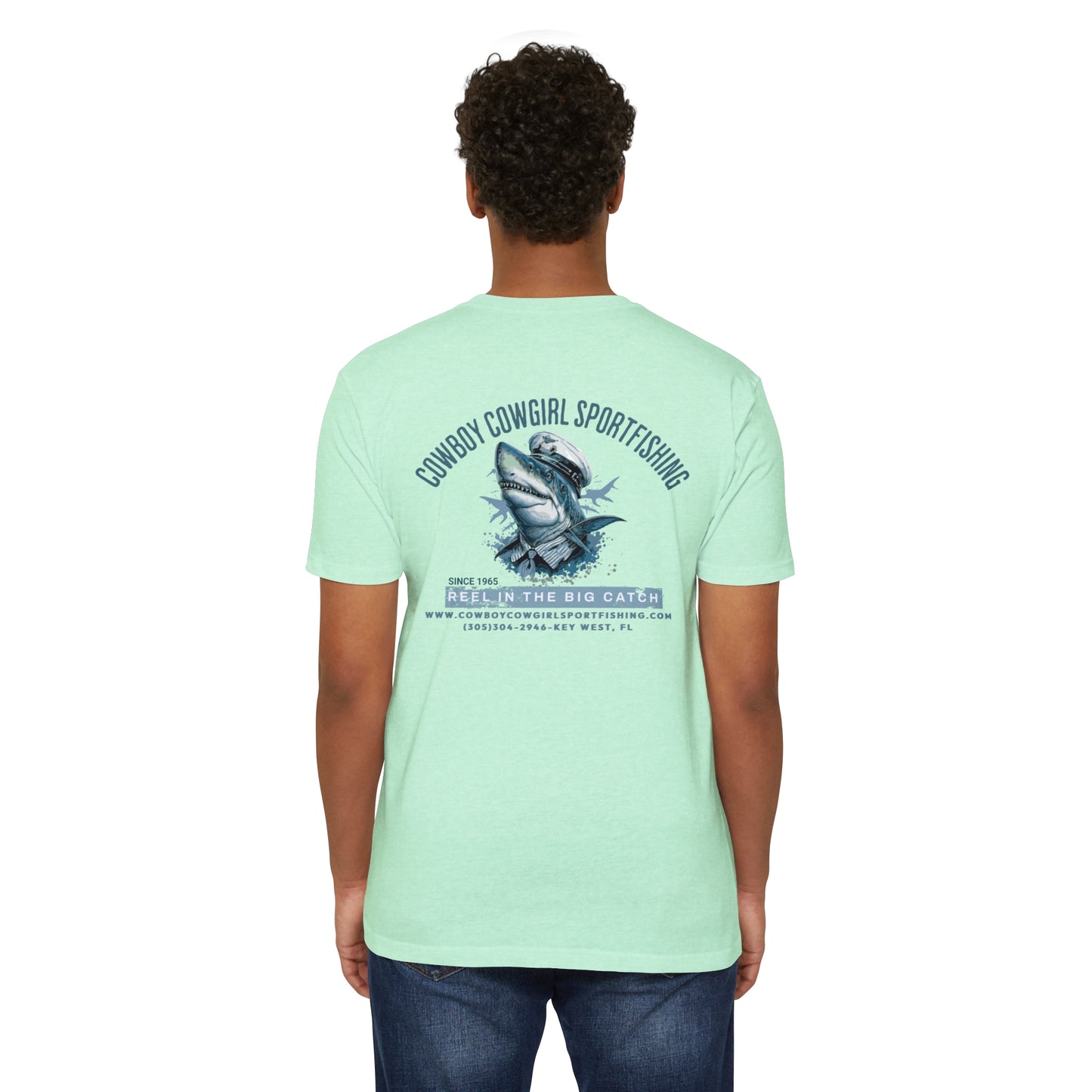 Spanish Fly Shark Tournament 2024 -Unisex CVC Jersey T-shirt