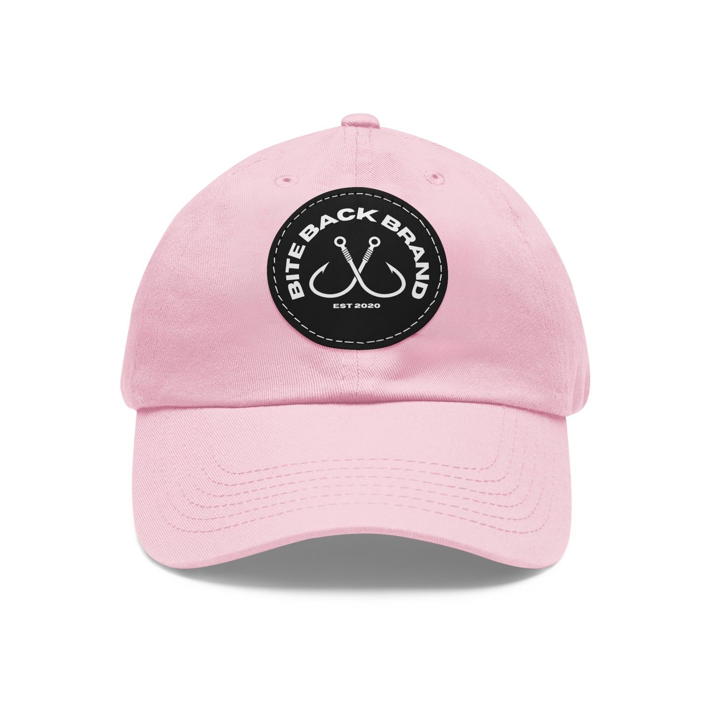 Hooks Hat with Leather Patch (Round)