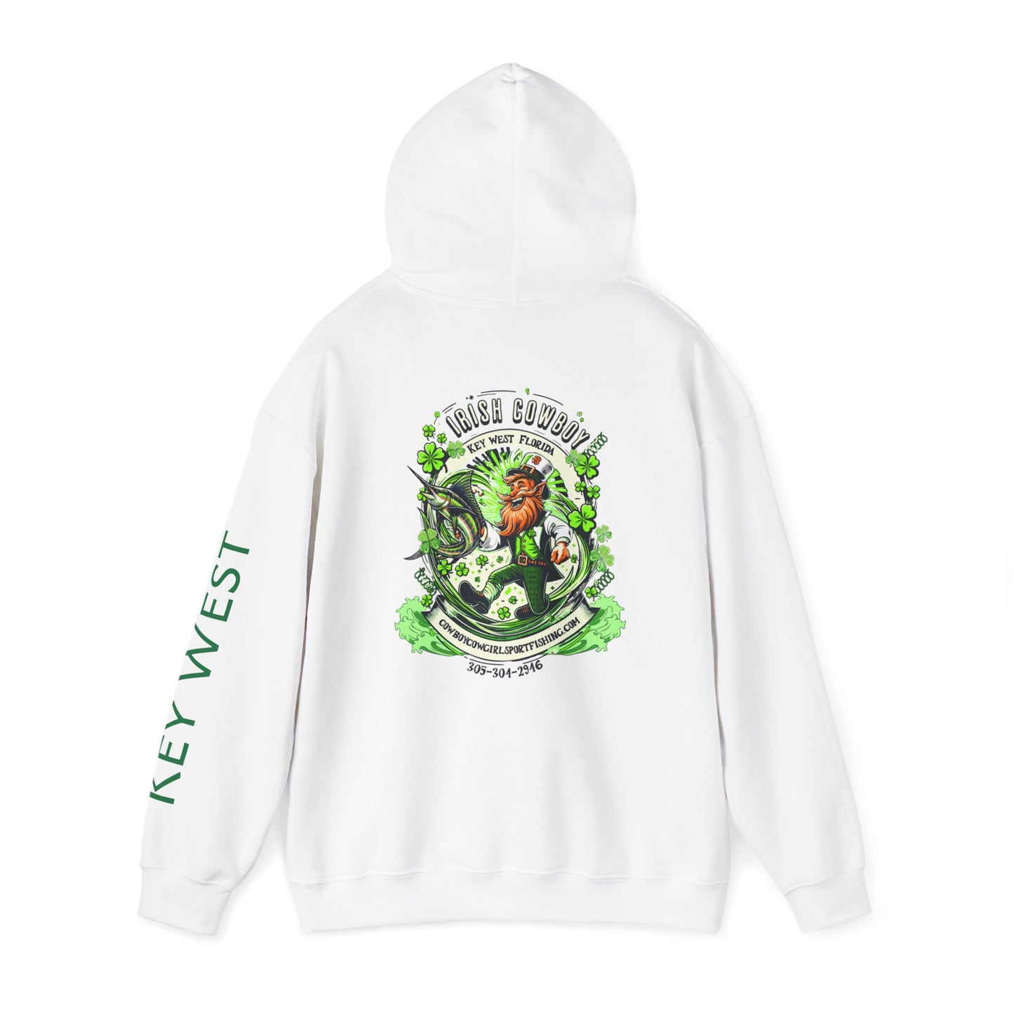 Irish Cowboy Leprechaun Heavy Blend™ Hooded Sweatshirt