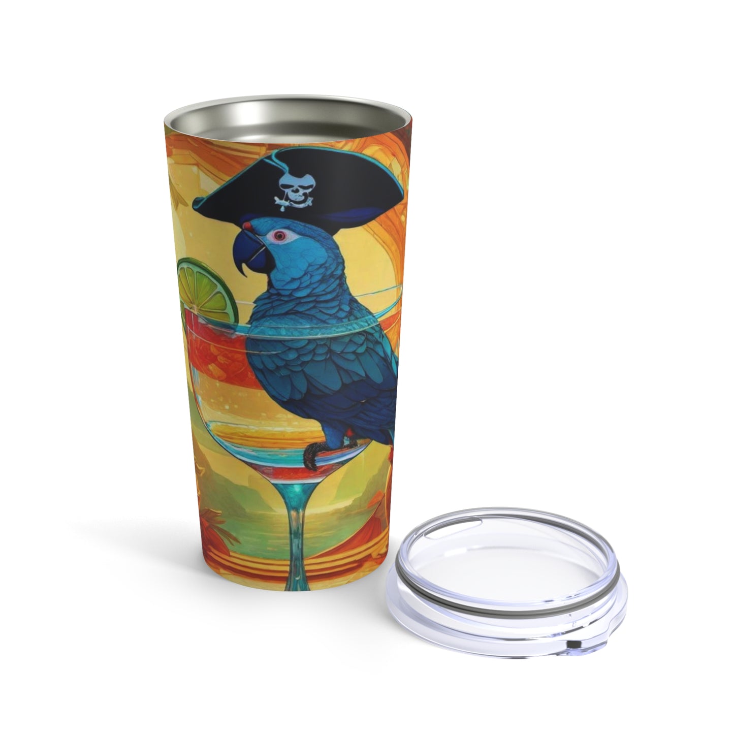 Pirate Parrot II Tumbler 20oz