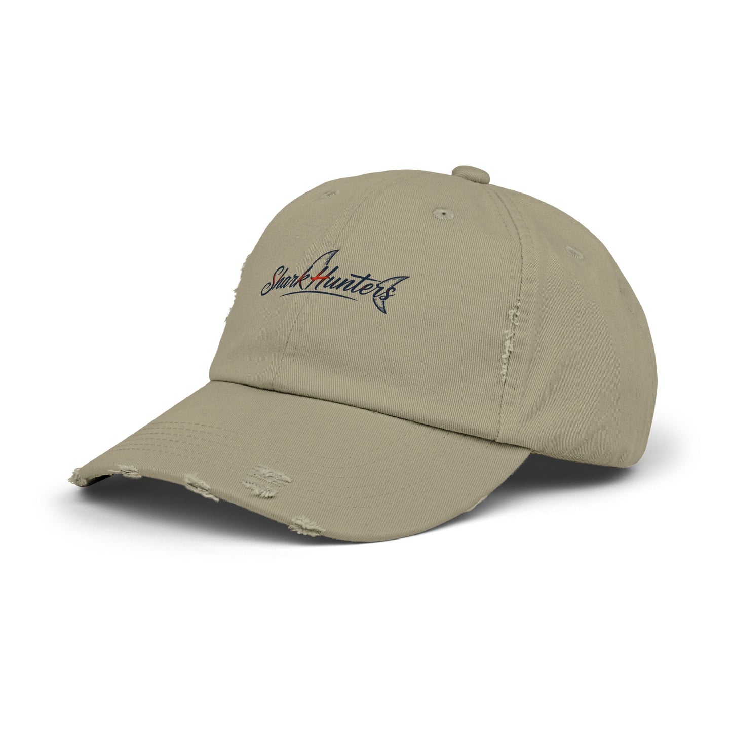 Shark Hunters Distressed Hat