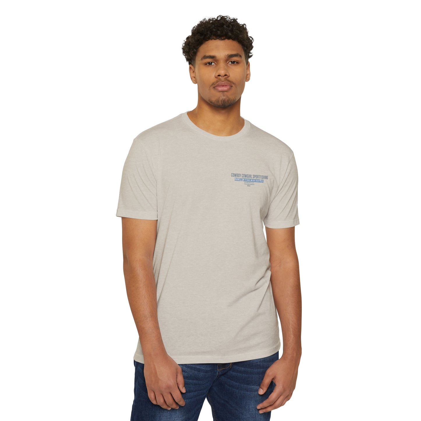 Spanish Fly Shark Tournament 2024 -Unisex CVC Jersey T-shirt