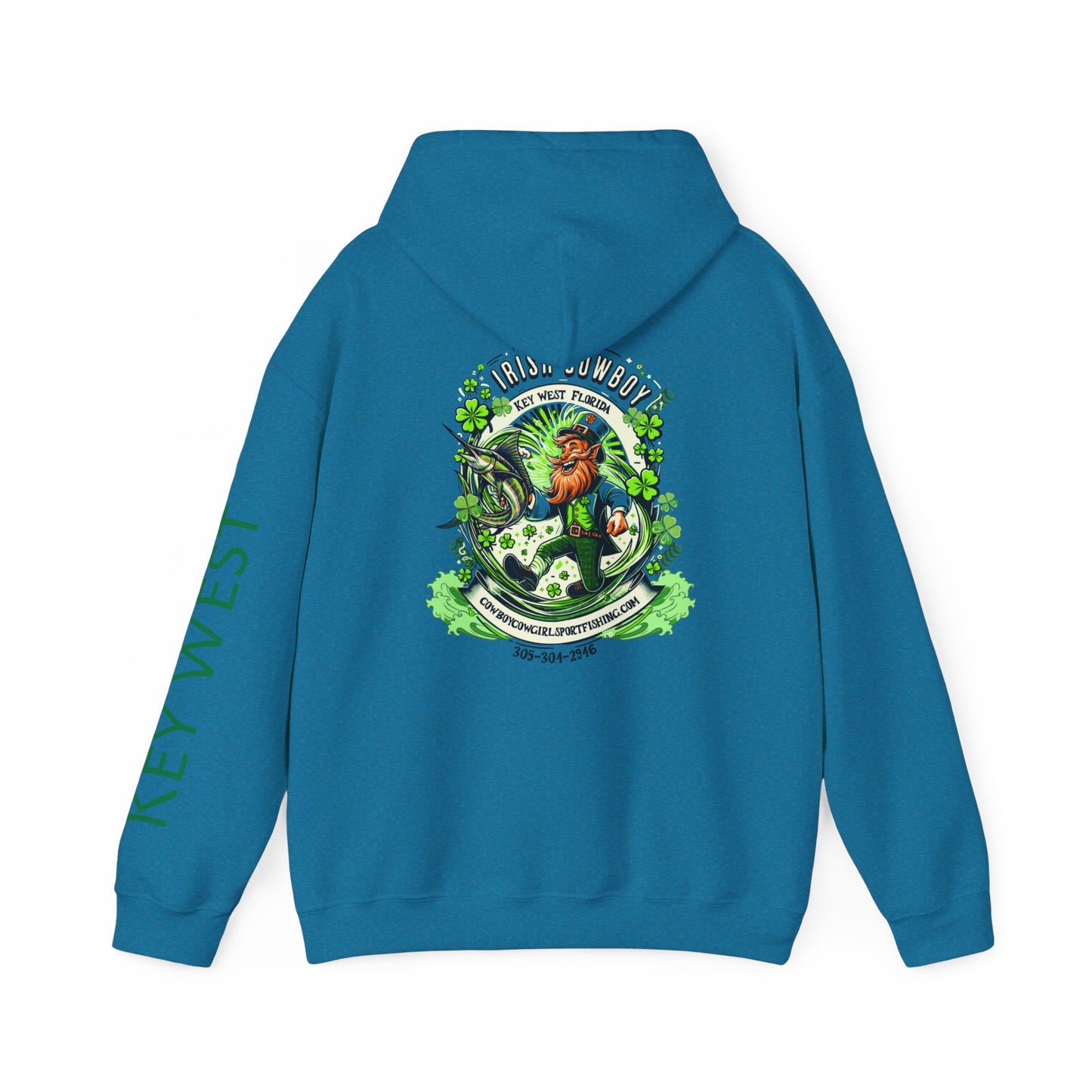 Irish Cowboy Leprechaun Heavy Blend™ Hooded Sweatshirt