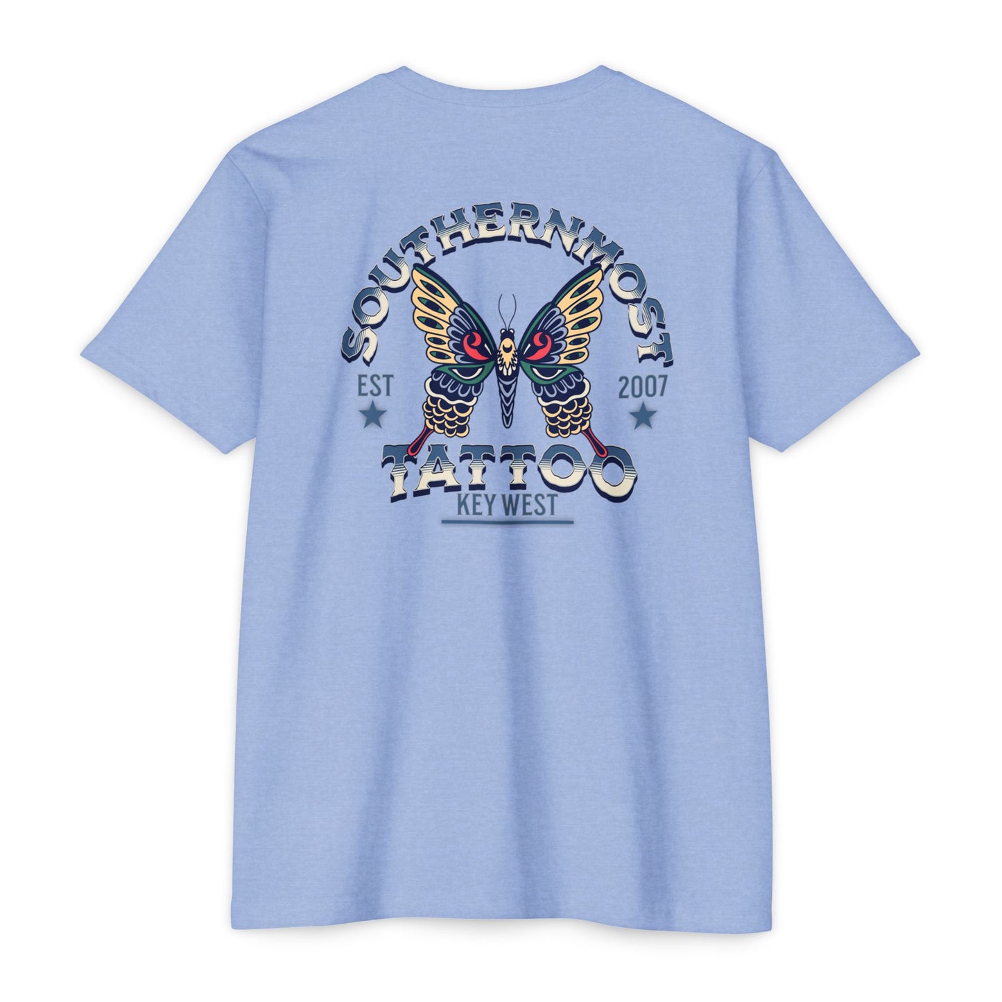 Southernmost Tattoo Butterfly T-shirt