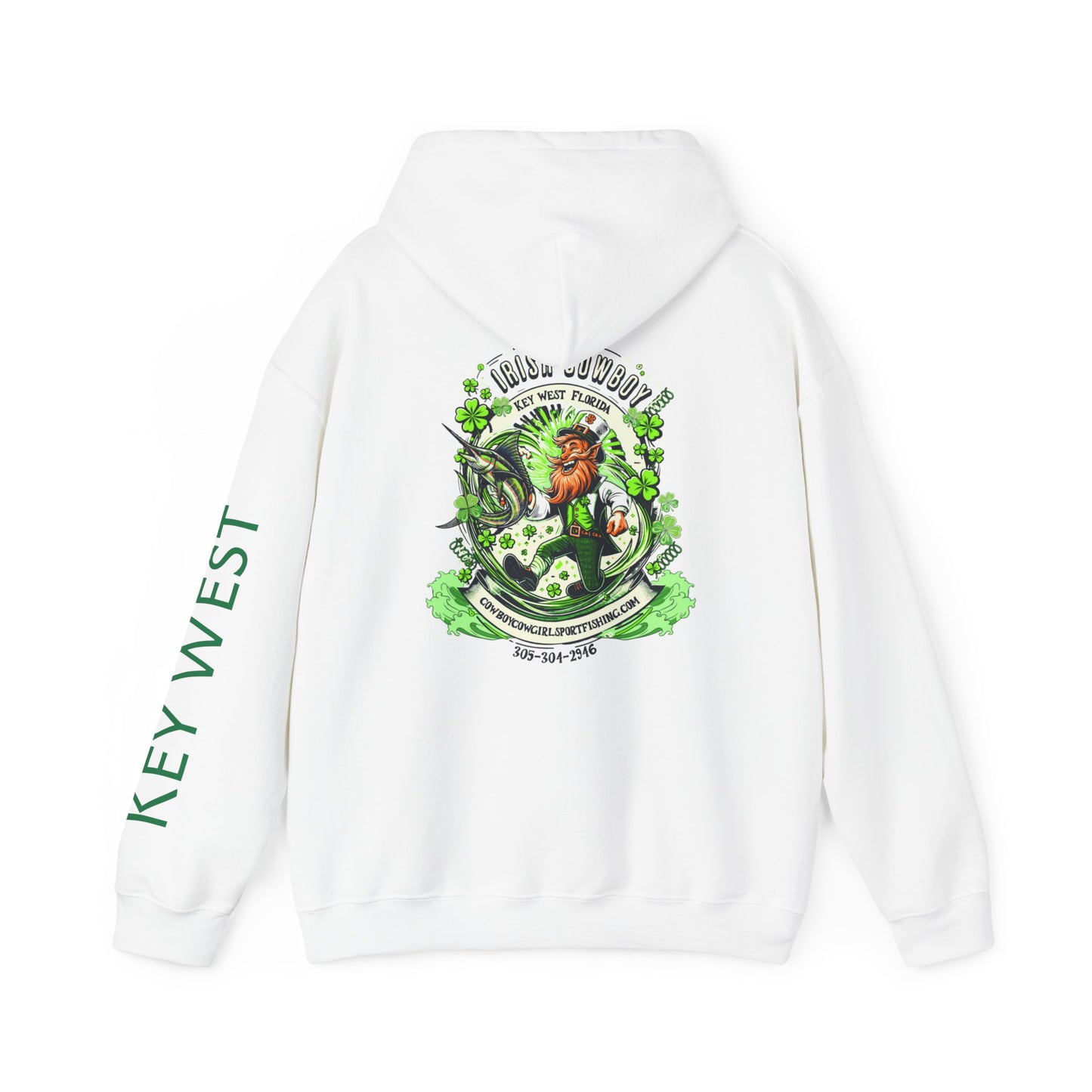 Irish Cowboy Leprechaun Heavy Blend™ Hooded Sweatshirt