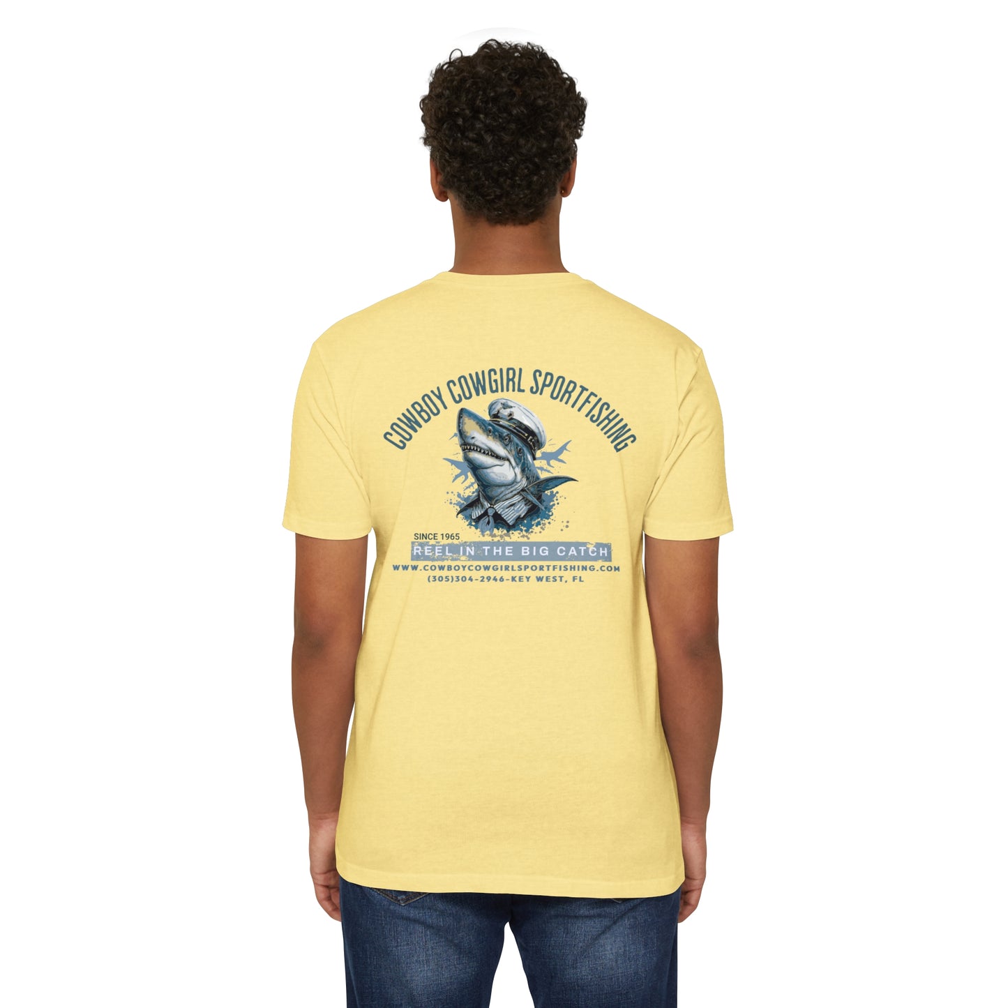 Spanish Fly Shark Tournament 2024 -Unisex CVC Jersey T-shirt