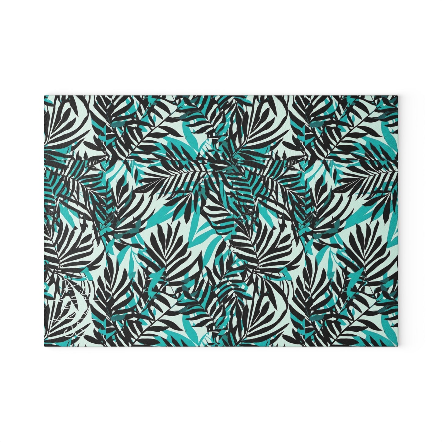 Floral Glass Cutting Board