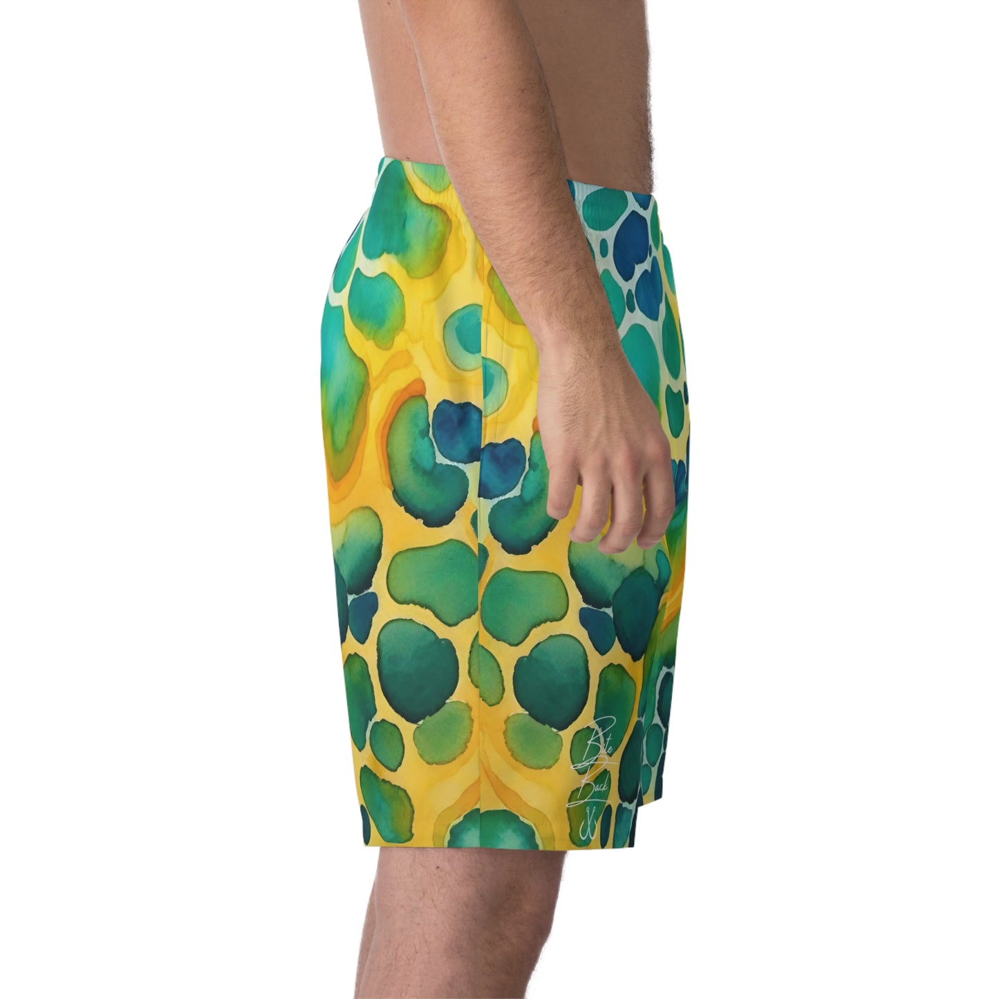 The Wharf Men's Elastic Beach Shorts
