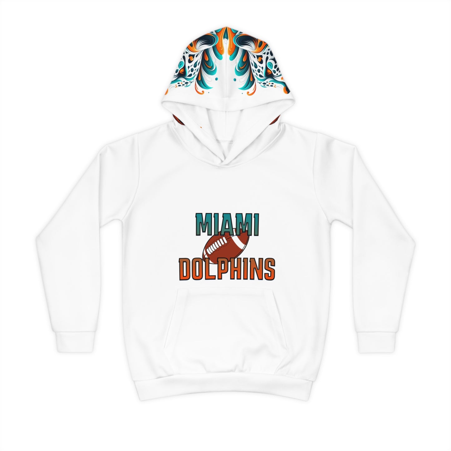 Miami Dolphins Cheetah Children's Hoodie