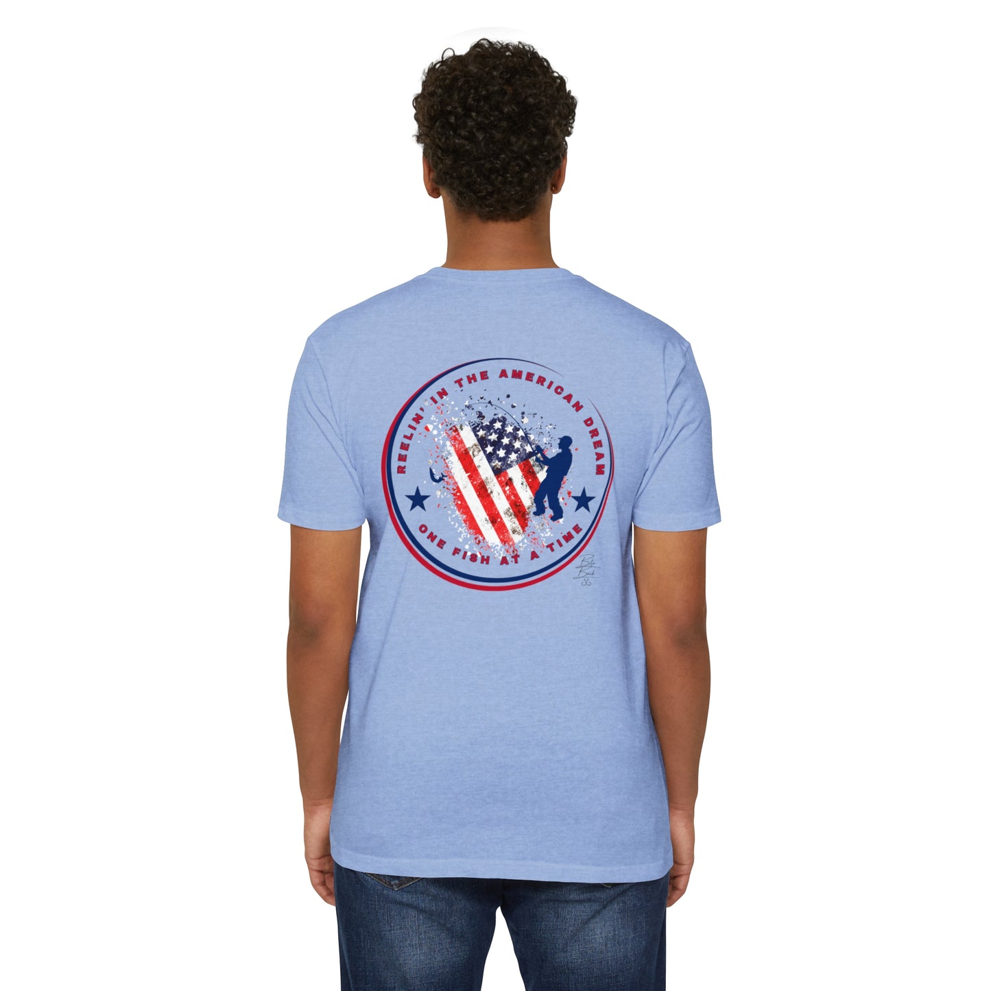 Patriotic Angler T-shirt