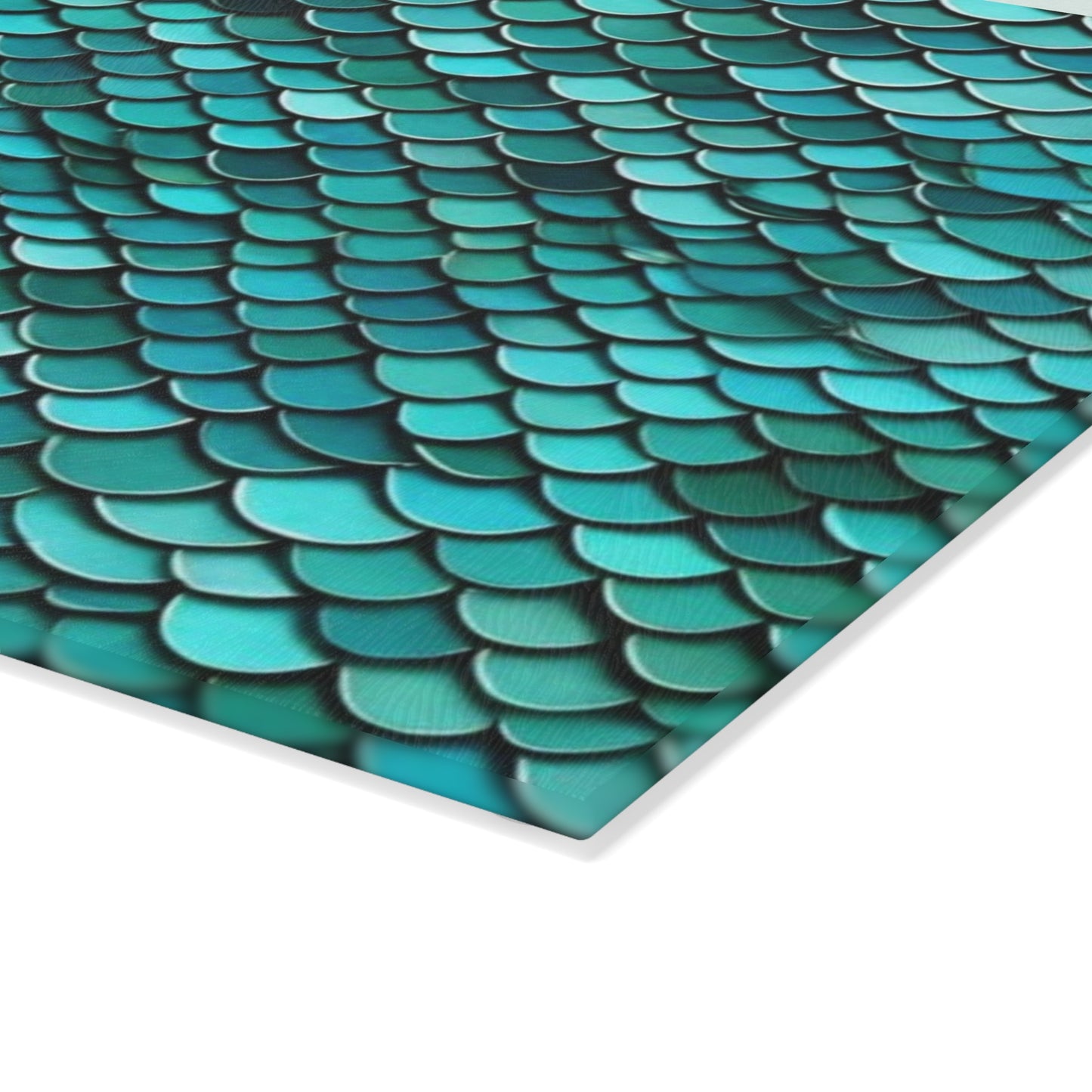 Scales Glass Cutting Board