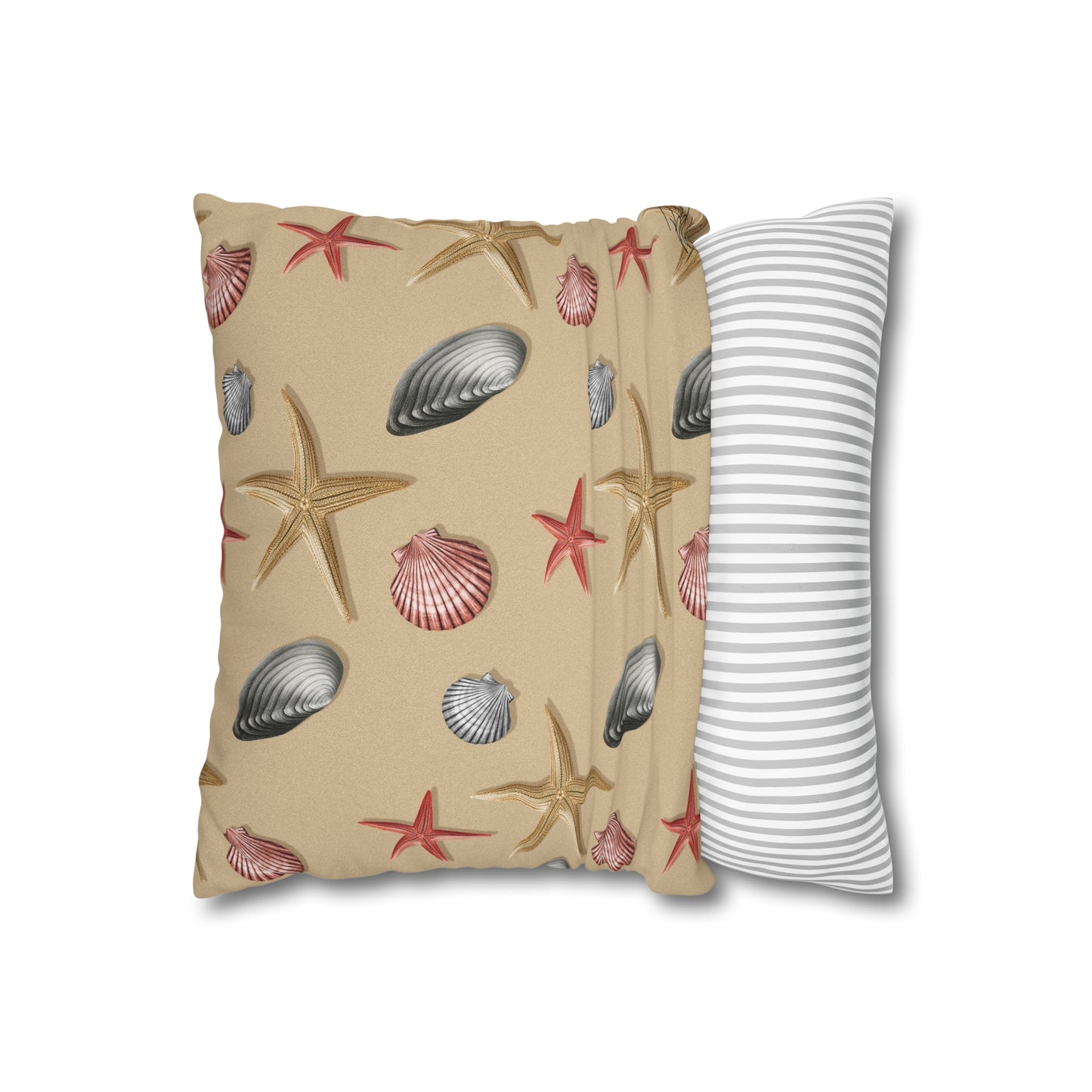 Sea Shells by the Sea Shore Canvas Pillowcase