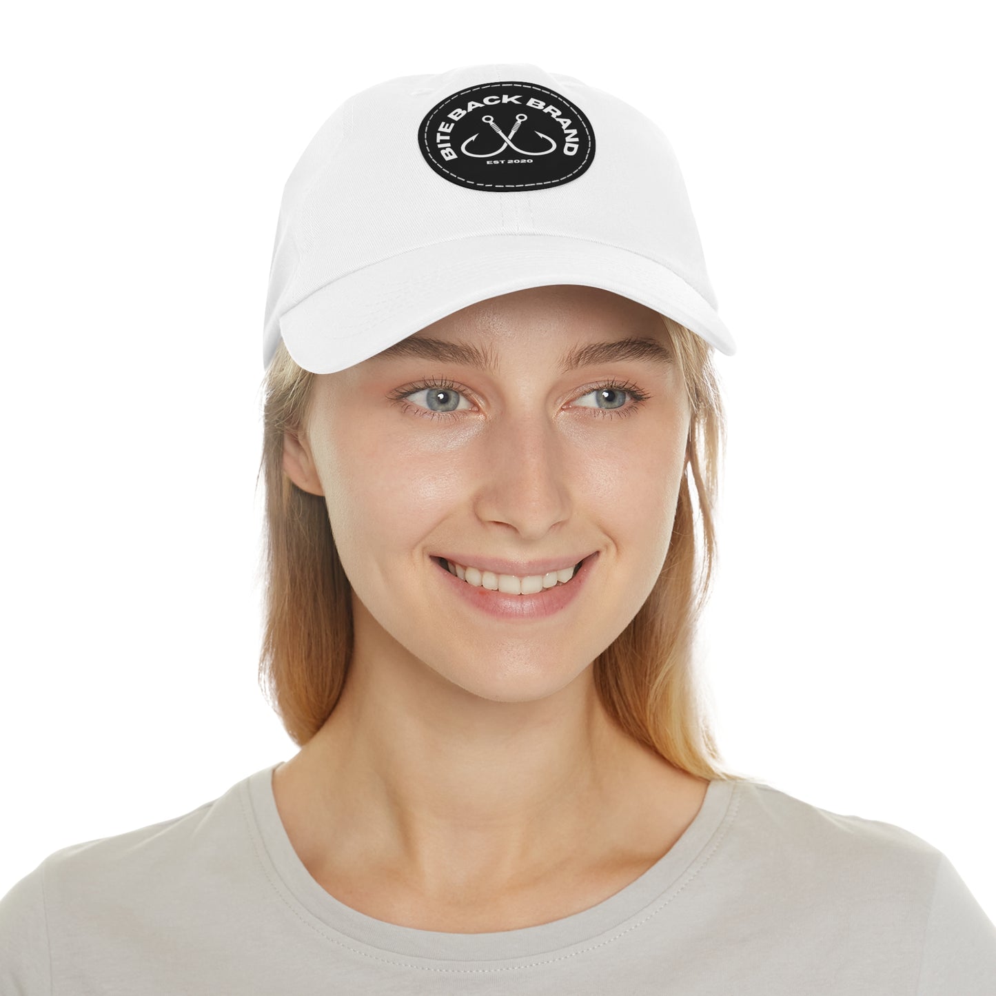 Hooks Hat with Leather Patch (Round)