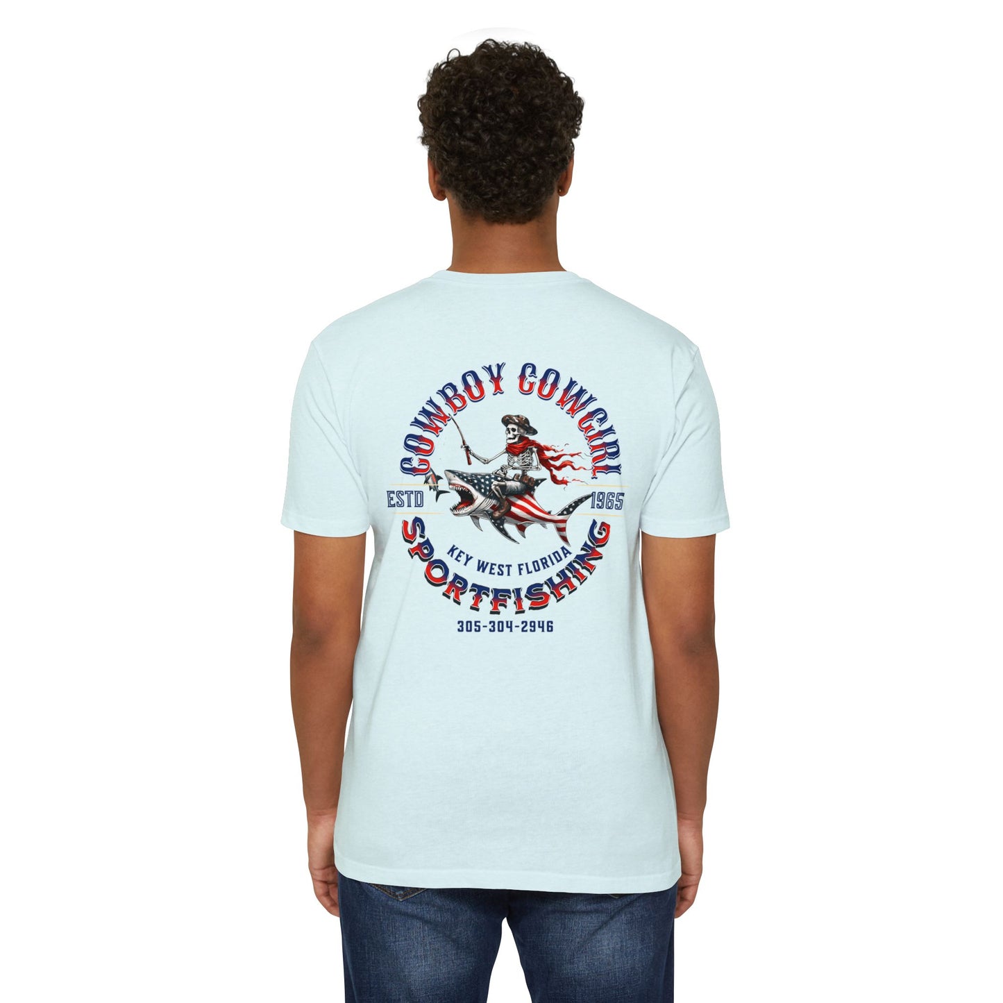 4th of July 2nd Edition Cowboy Cowgirl Sportfishing Tee