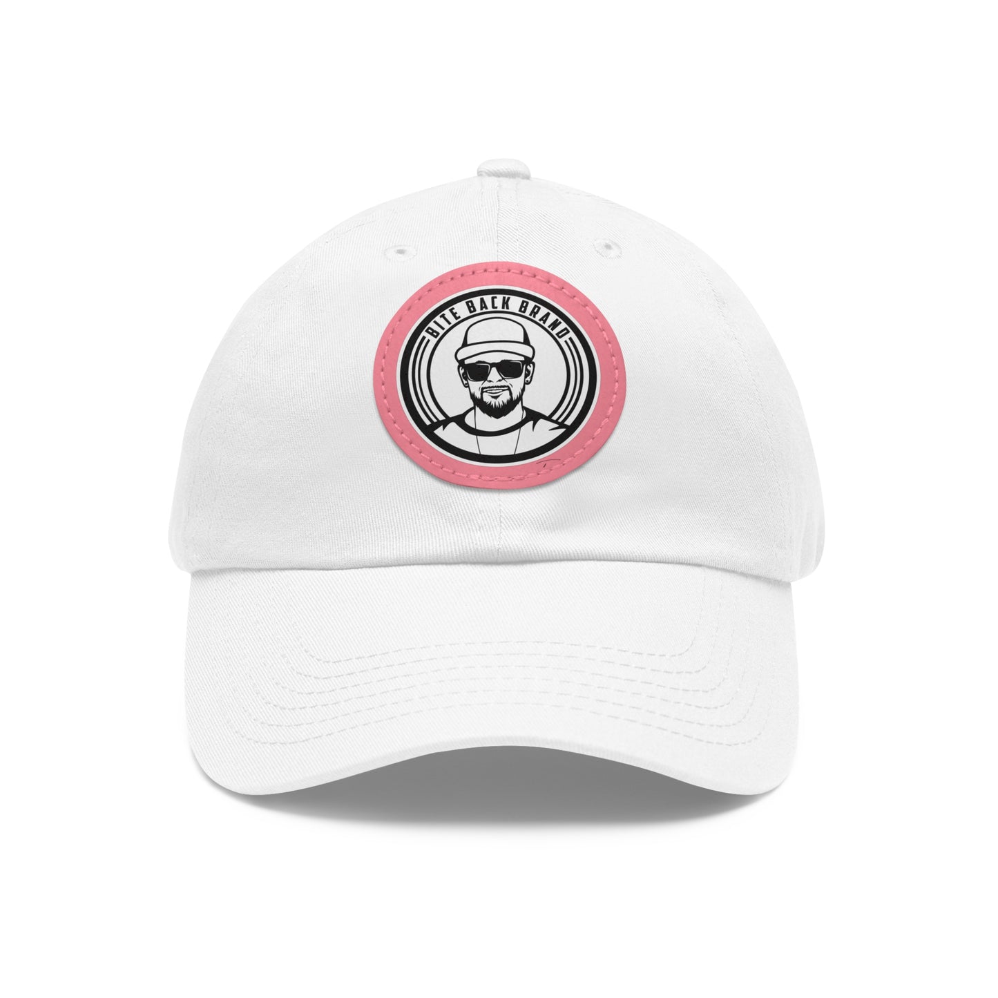 Captain Brandon Hat with Leather Patch (Round)