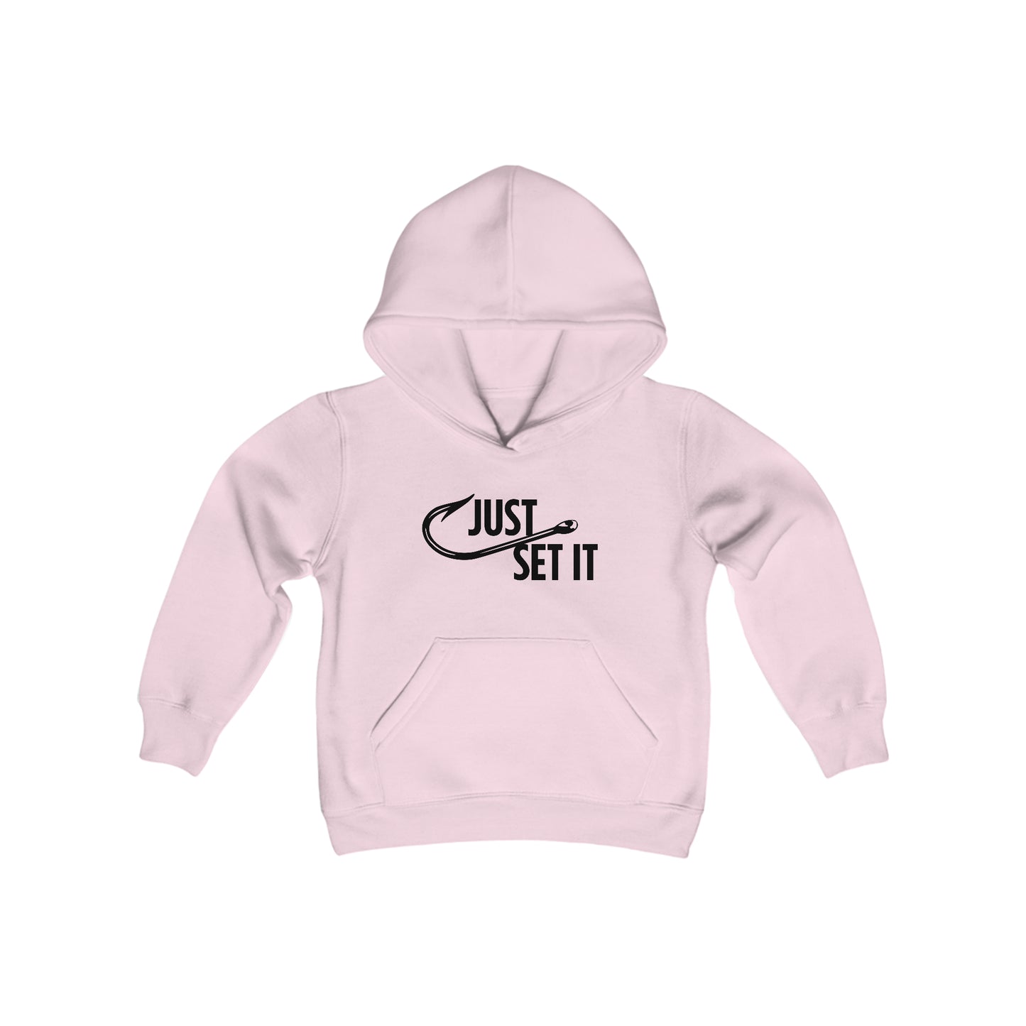 JUST SET IT Youth Heavy Blend Hooded Sweatshirt