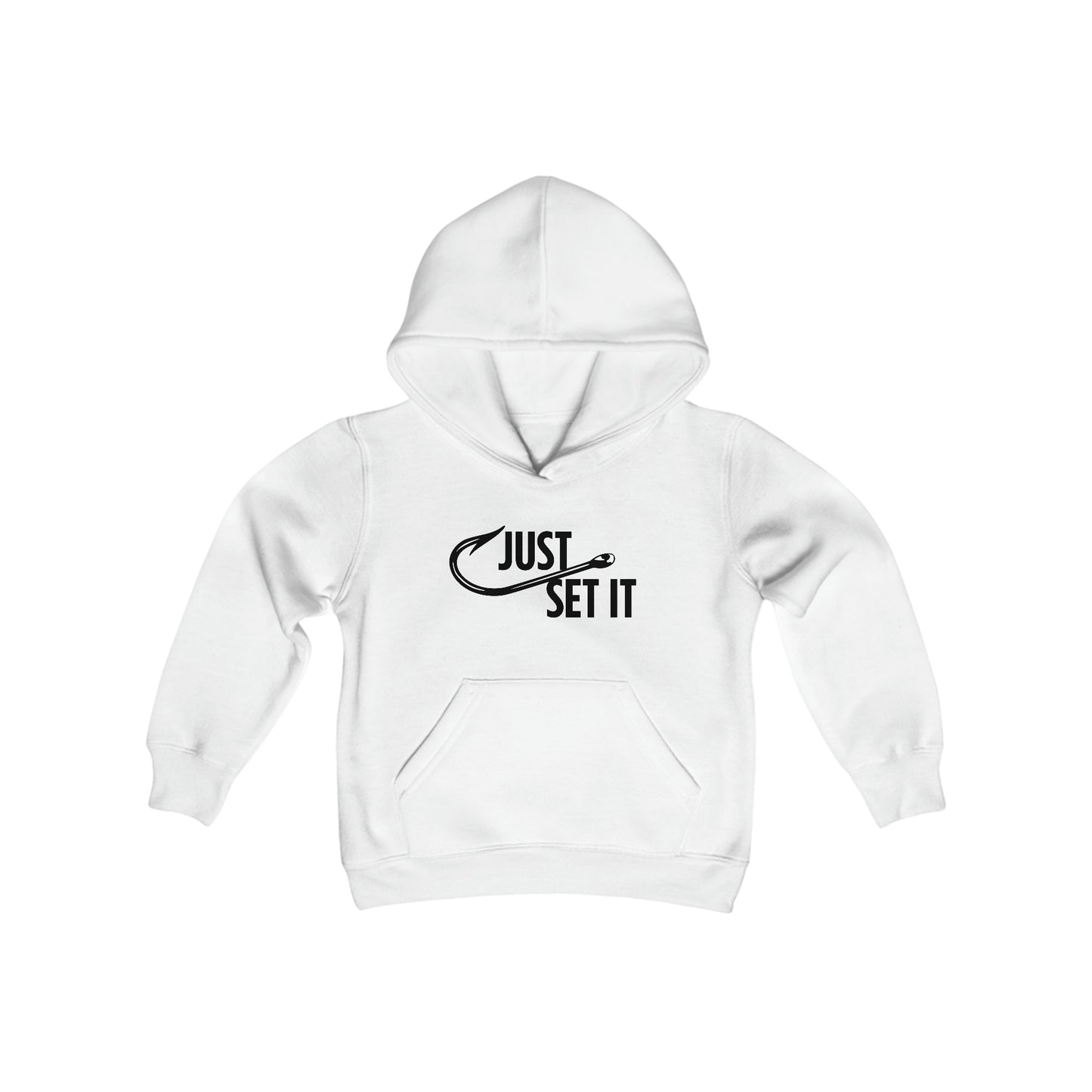 JUST SET IT Youth Heavy Blend Hooded Sweatshirt