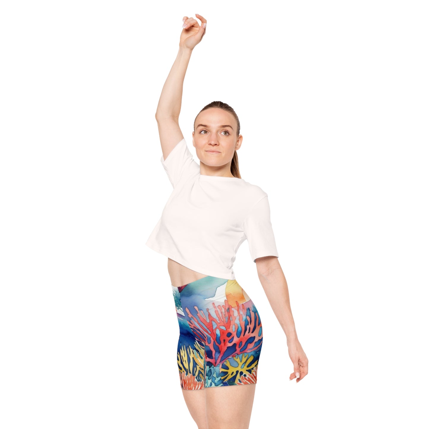 Looe Key Woman's Biker Short
