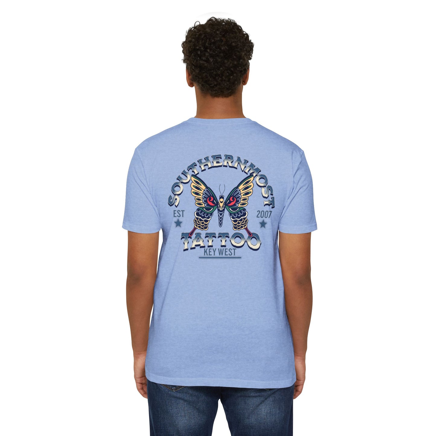 Southernmost Tattoo Butterfly T-shirt