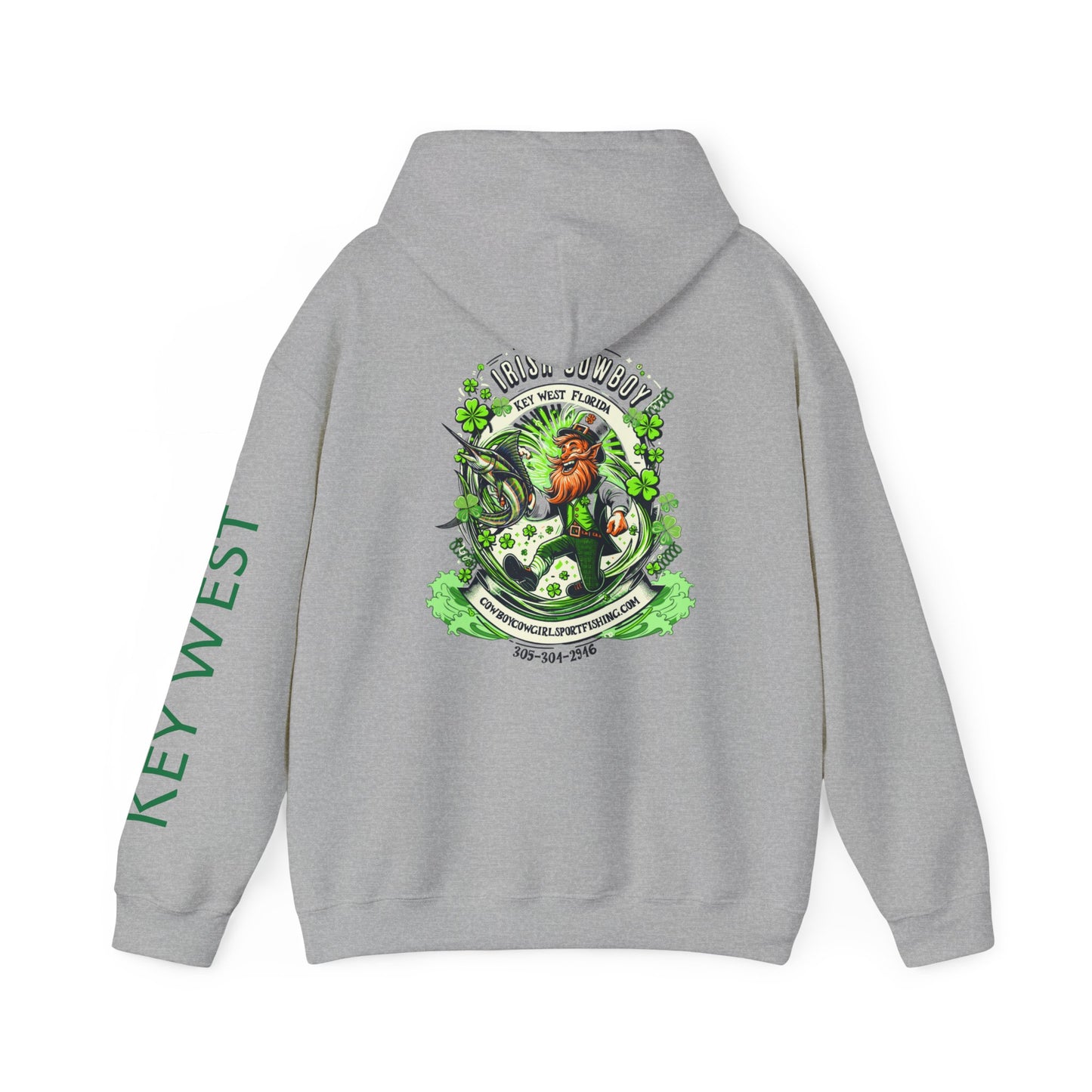 Irish Cowboy Leprechaun Heavy Blend™ Hooded Sweatshirt