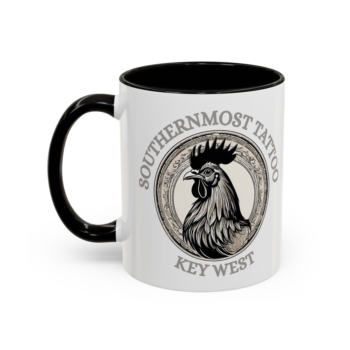 Southernmost Tattoo Rooster Mug