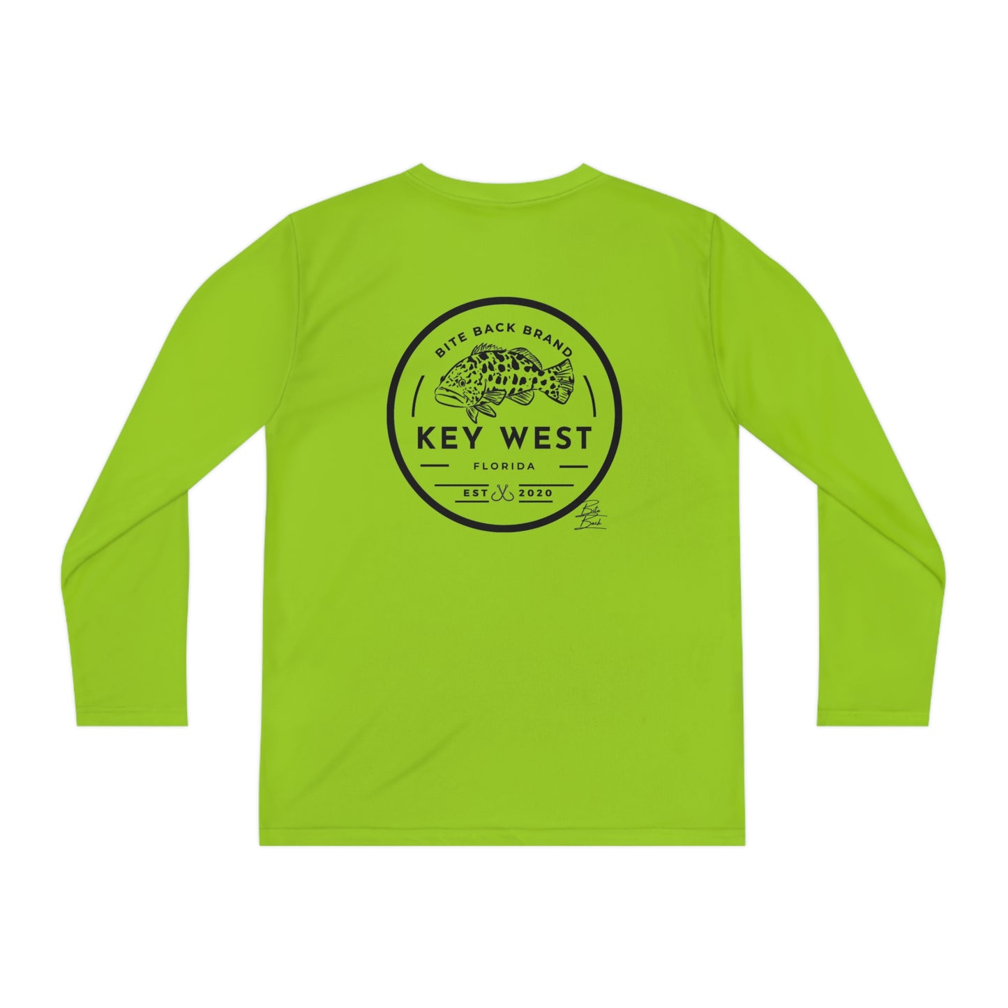 Grouper Youth Long Sleeve Competitor Tee