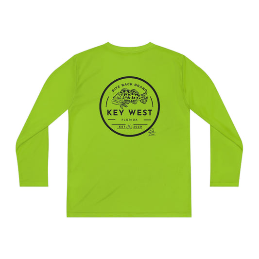 Grouper Youth Long Sleeve Competitor Tee
