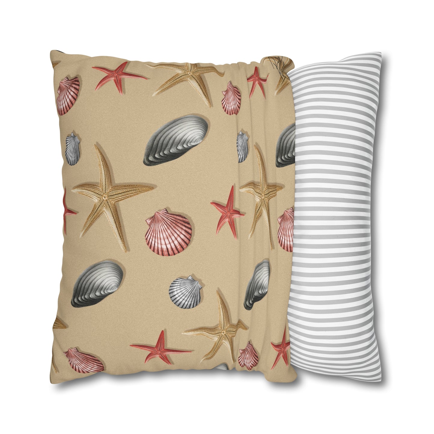 Sea Shells by the Sea Shore Canvas Pillowcase