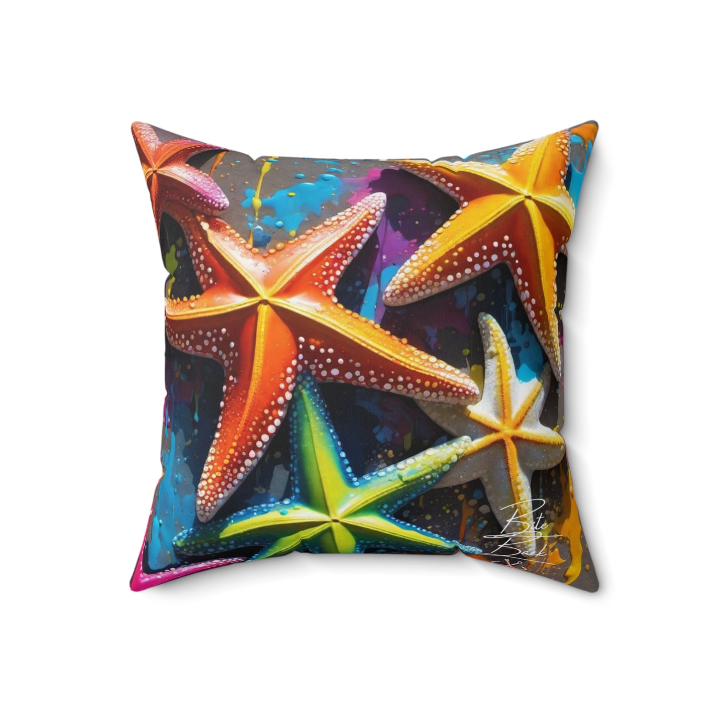 Starfish Square Pillow