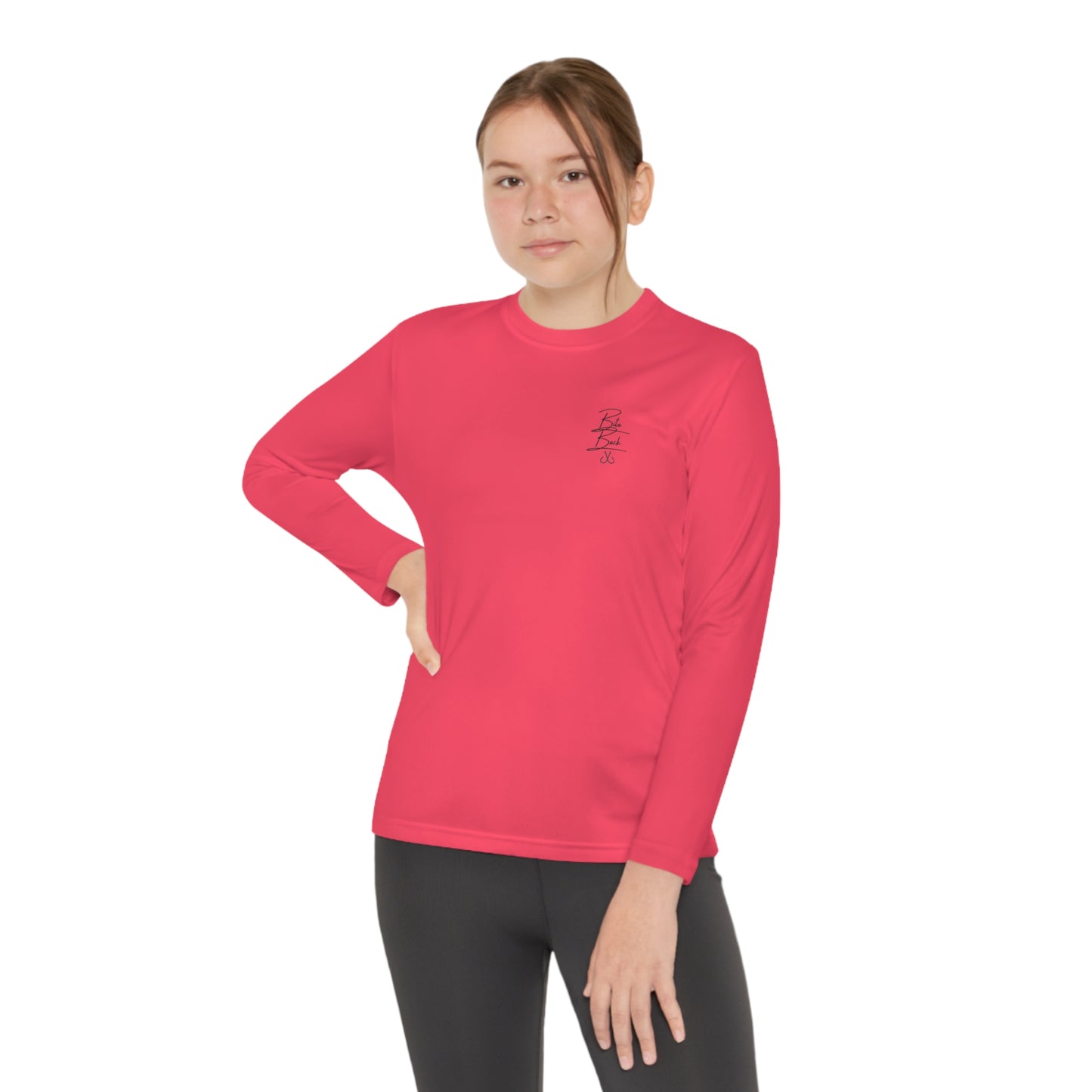 Swim in your own Direction Youth Long Sleeve Competitor Tee